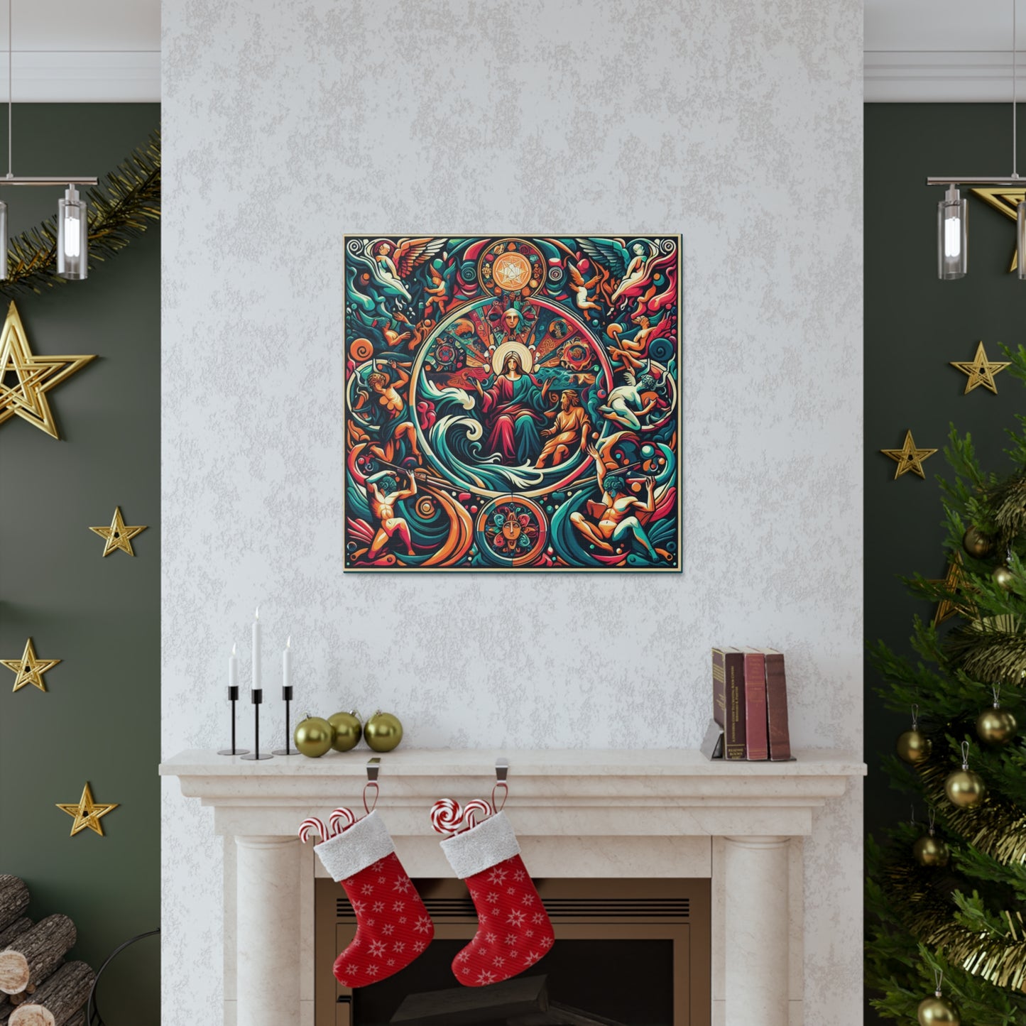 Celestial Chroma - Canvas