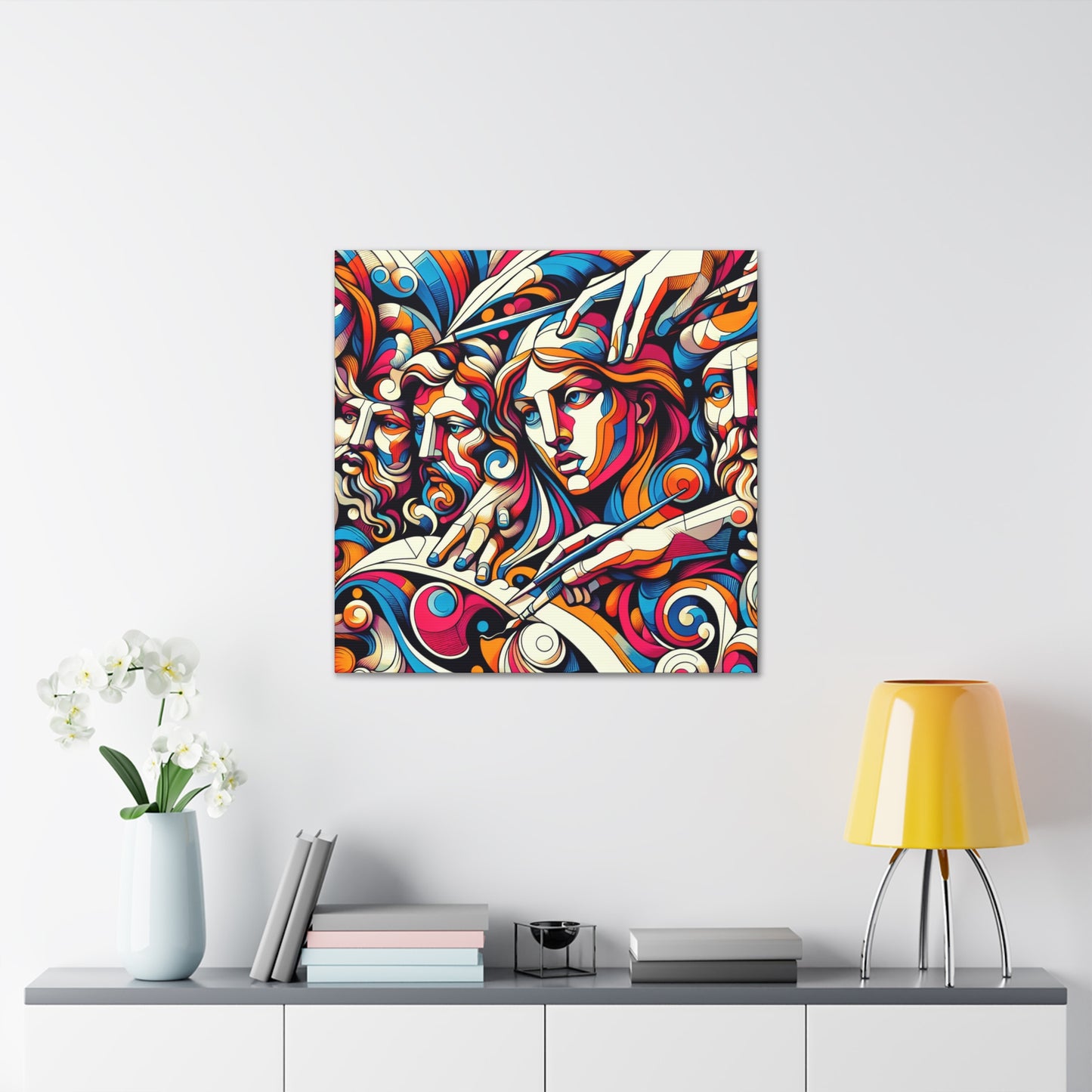 Abstract Protectors - Canvas