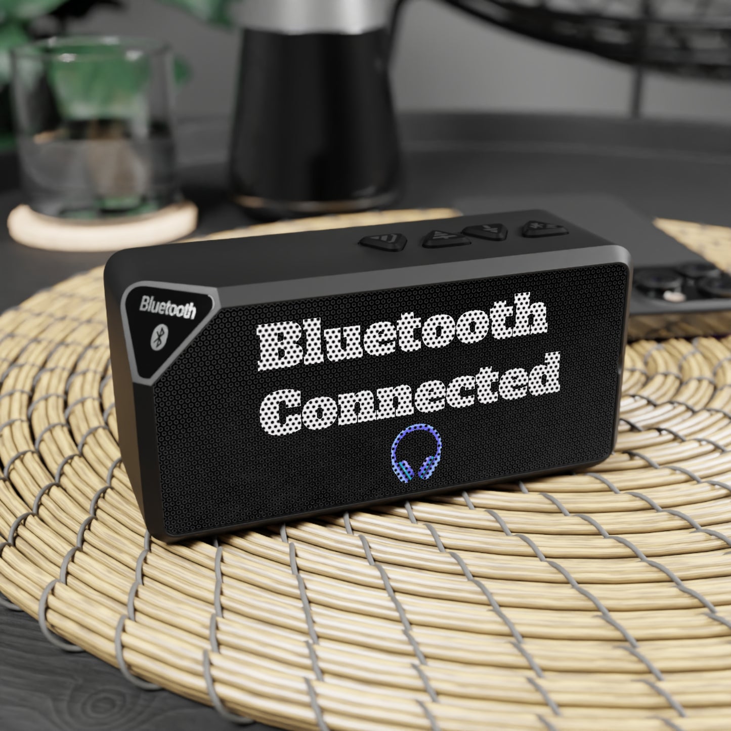 Bluetooth Smart Tech, Jabba Speaker for Music Lovers, Portable Speaker for Parties, Gift for Tech lovers, Wireless Sound System