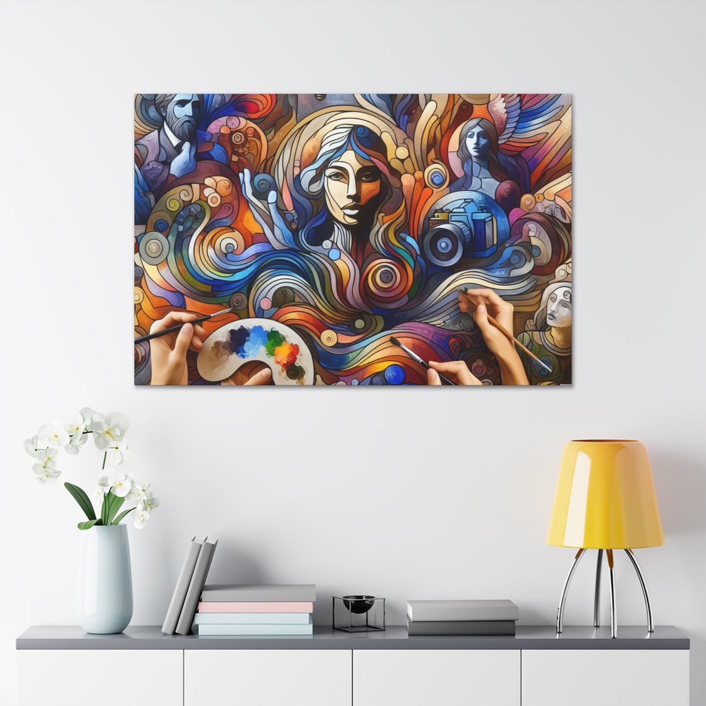 Shield of Art - Canvas