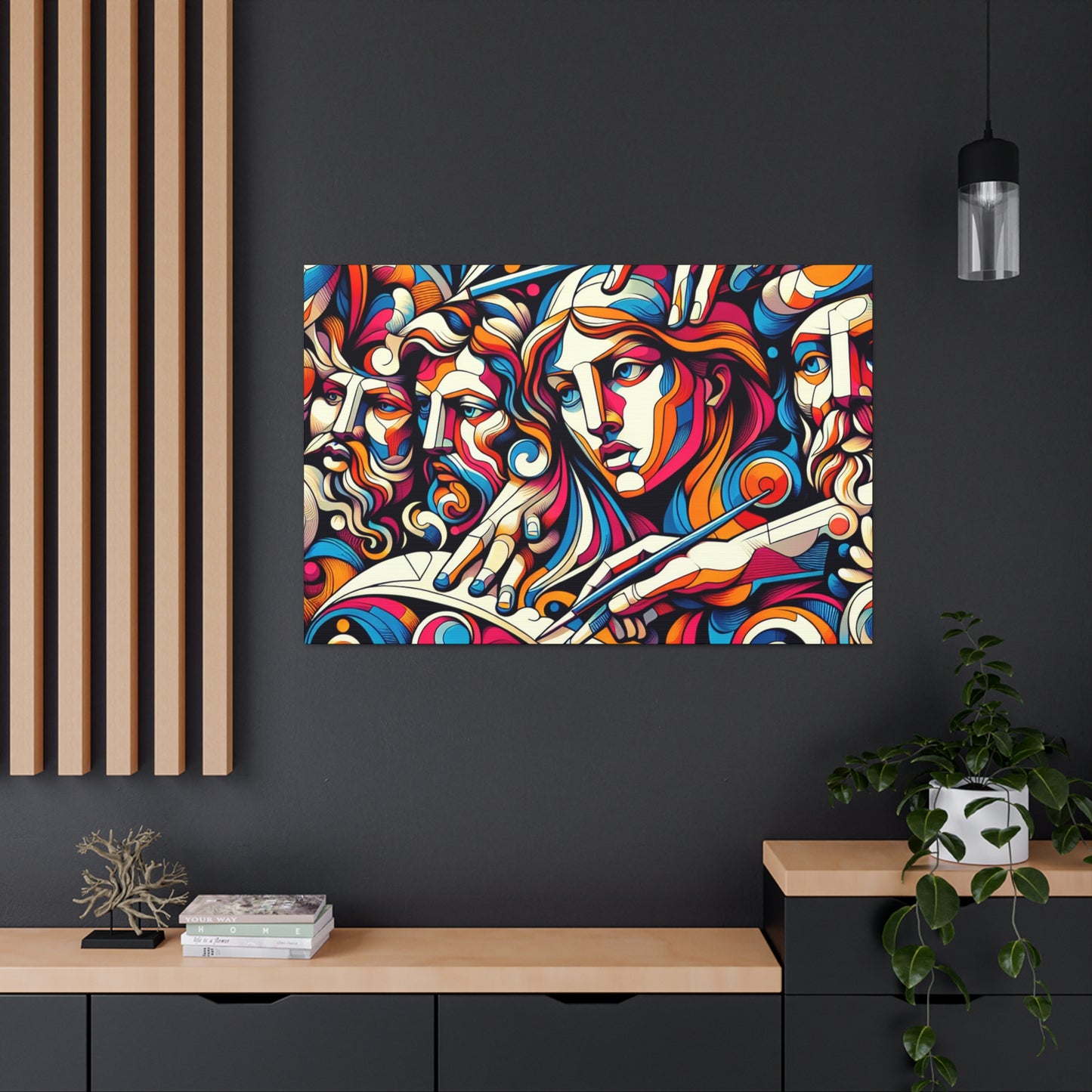 Abstract Protectors - Canvas