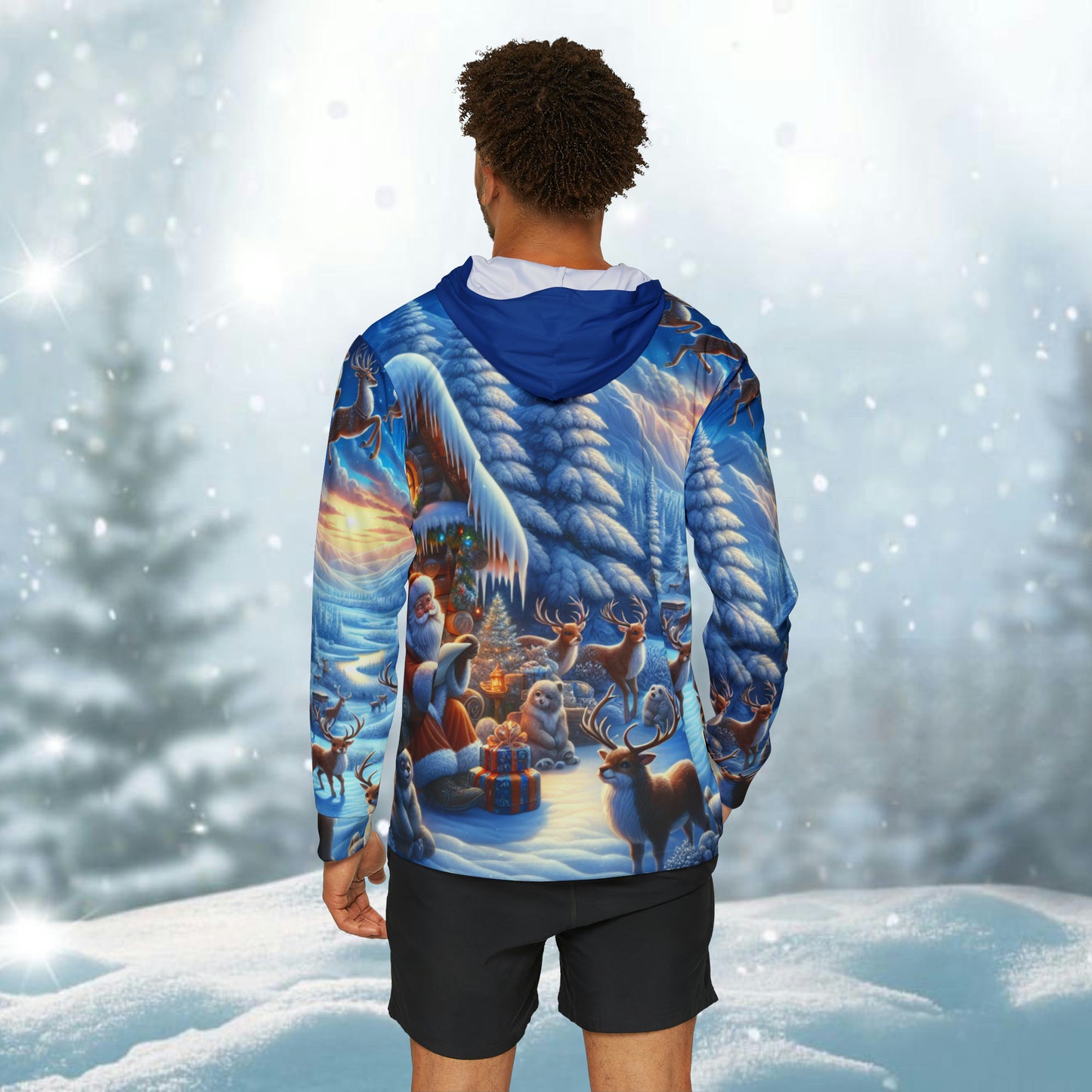 Snowtide Painting. - Sports Hoddie