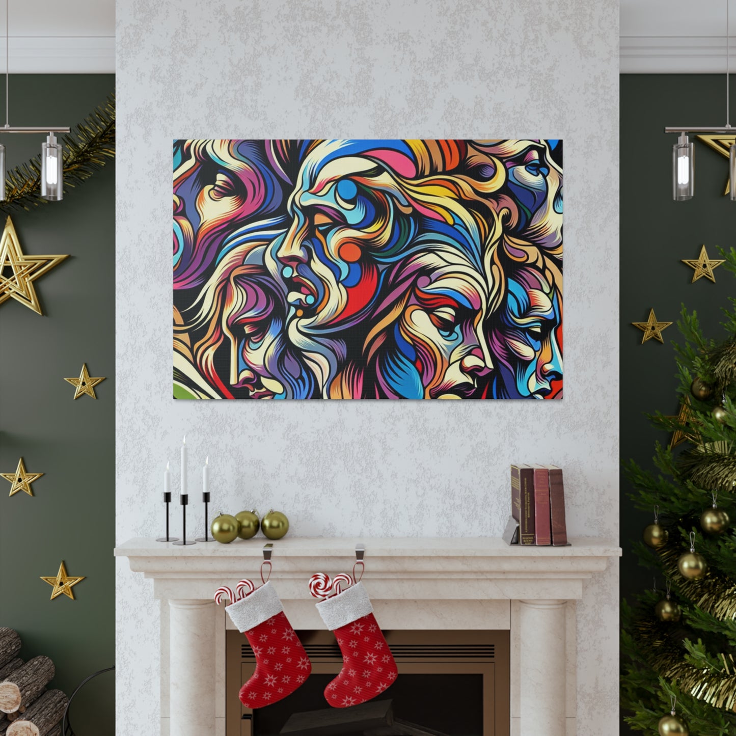 Silent Faces - Canvas
