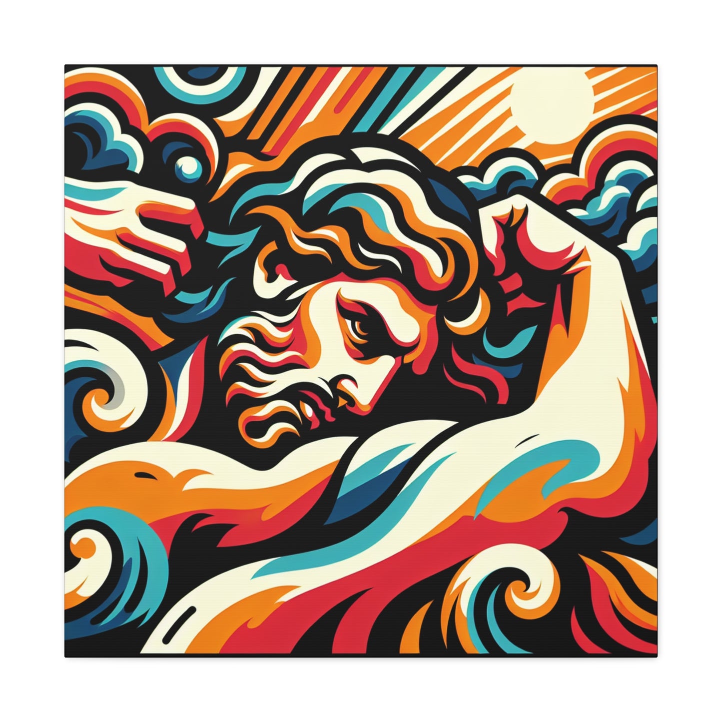 Gegranneigor the Colorful. - Canvas