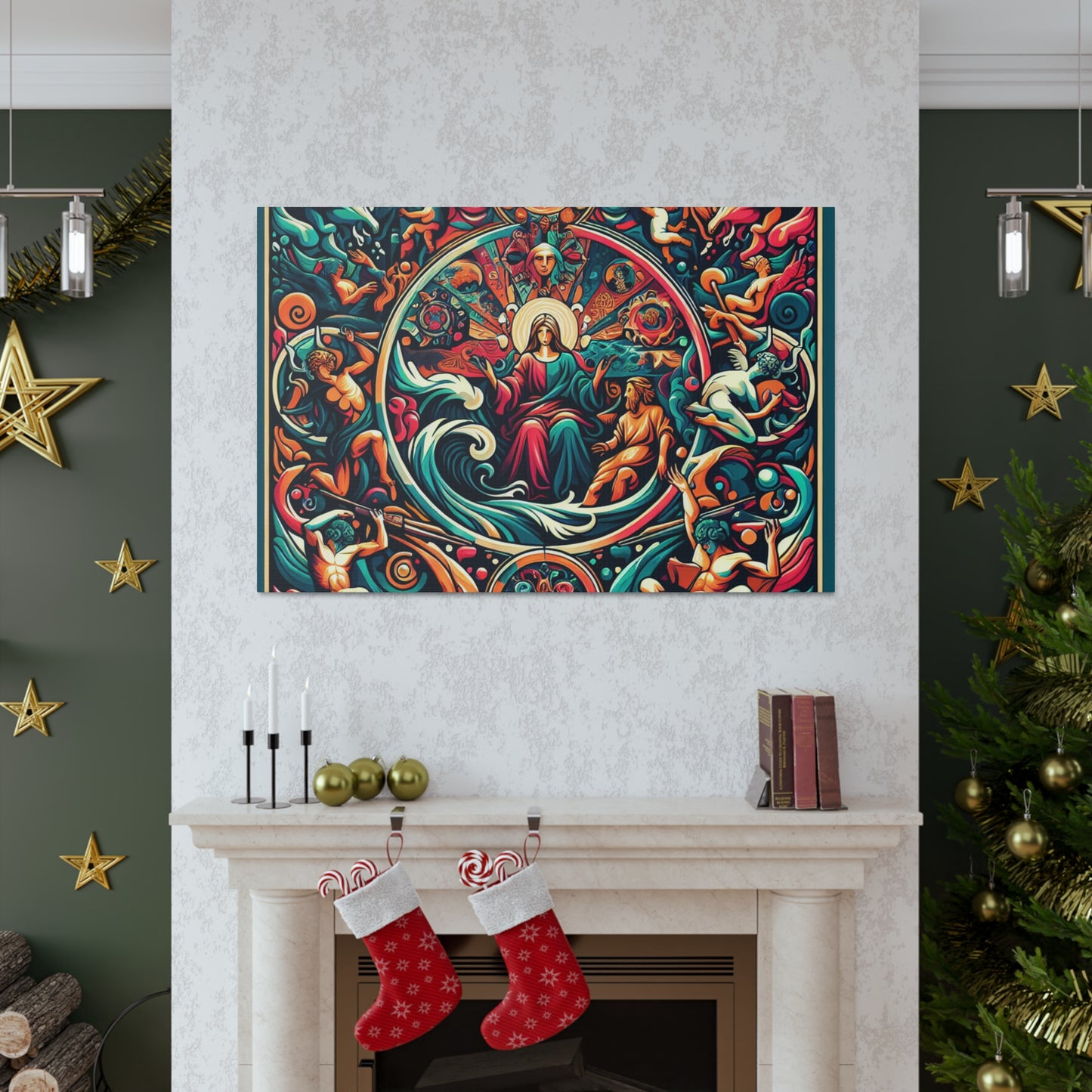 Celestial Chroma - Canvas
