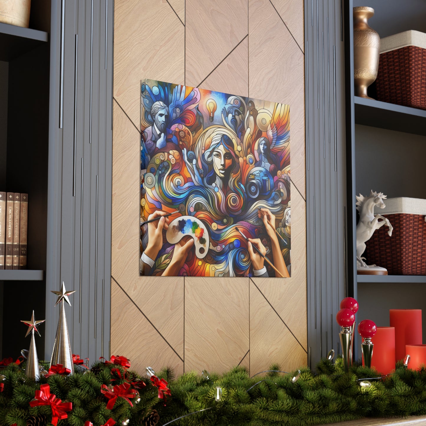 Shield of Art - Canvas