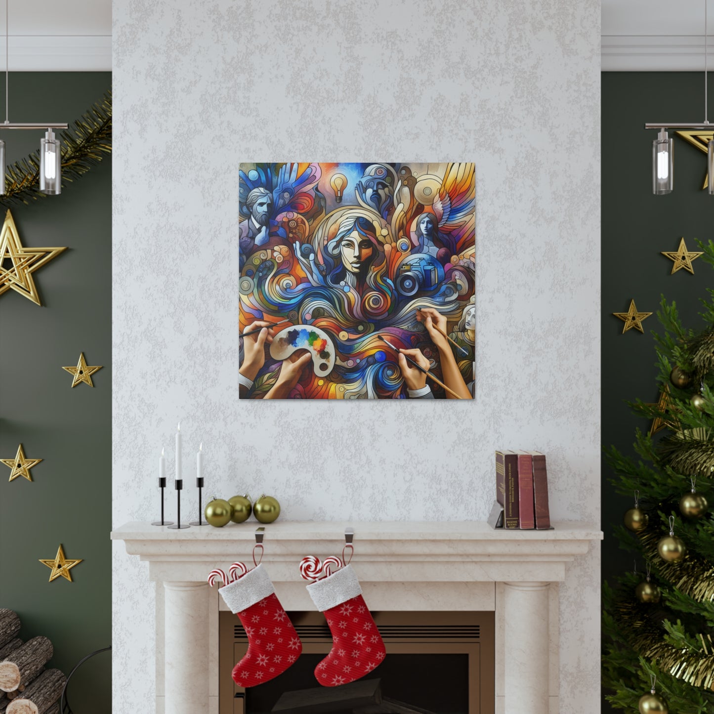 Shield of Art - Canvas