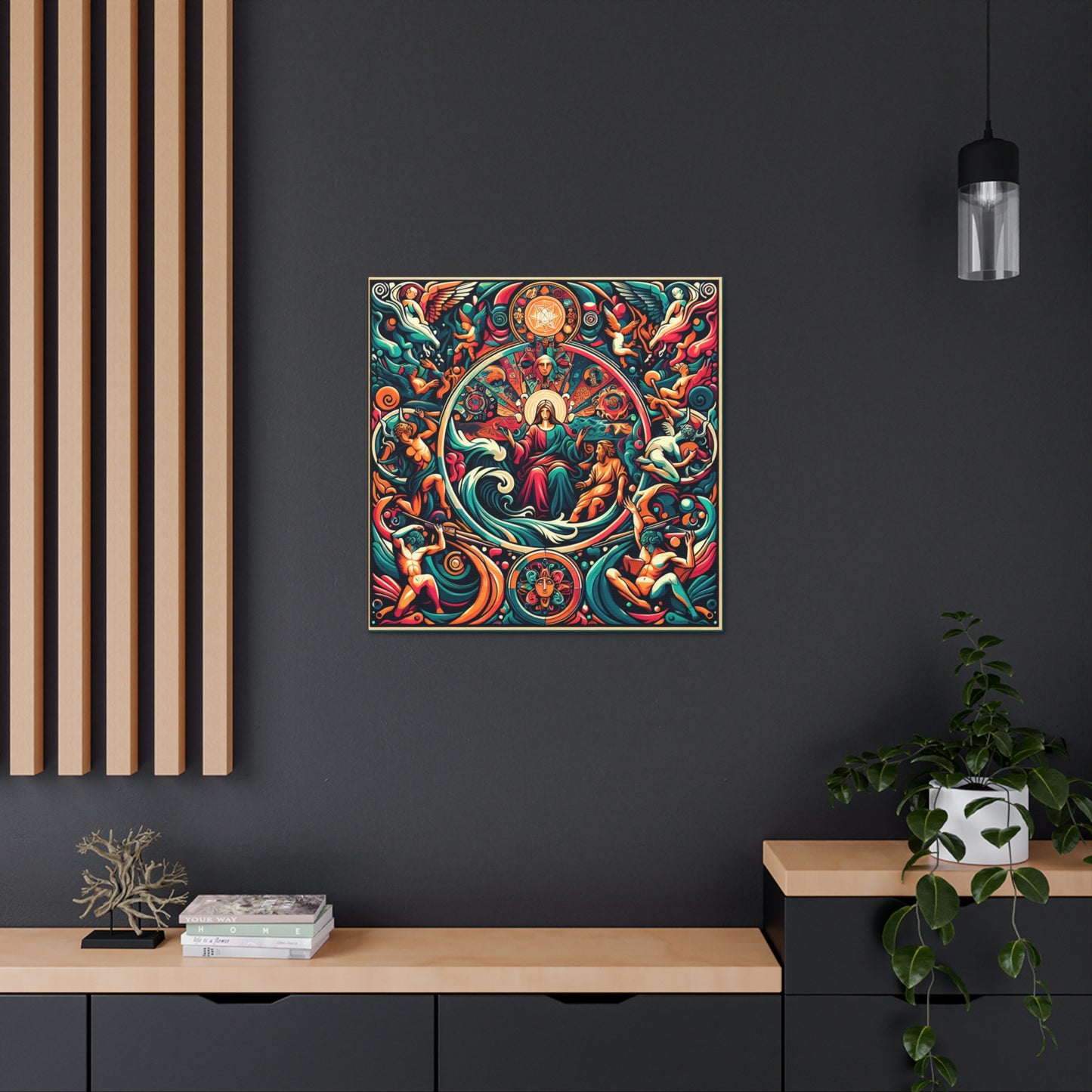 Celestial Chroma - Canvas