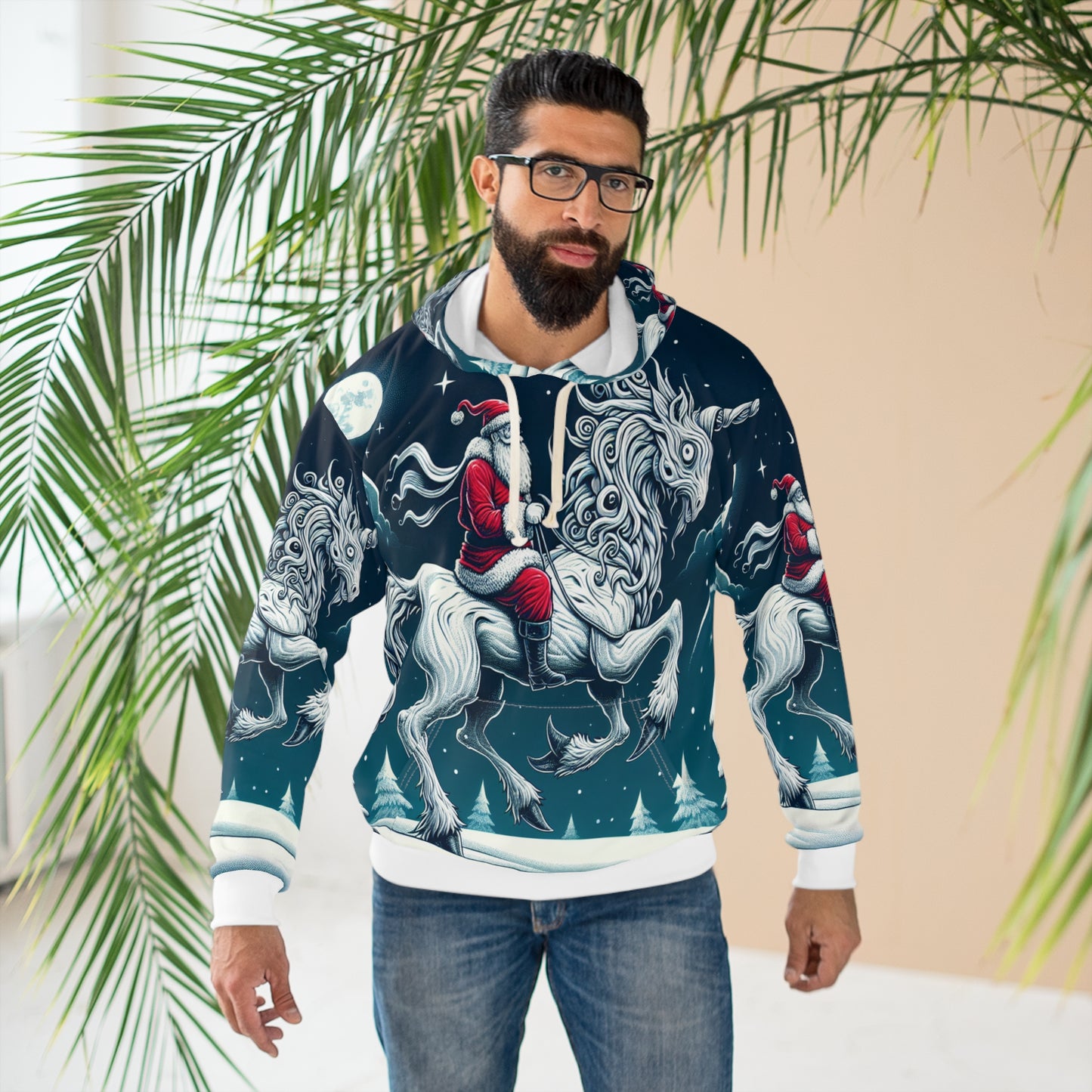 Festive Scene. - Hoddie