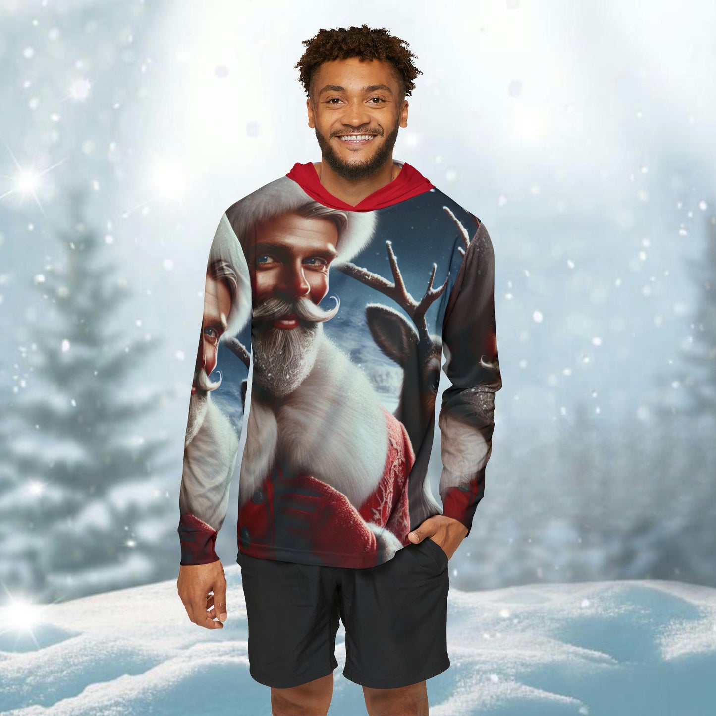 Stud Santa. - Sports Hoddie