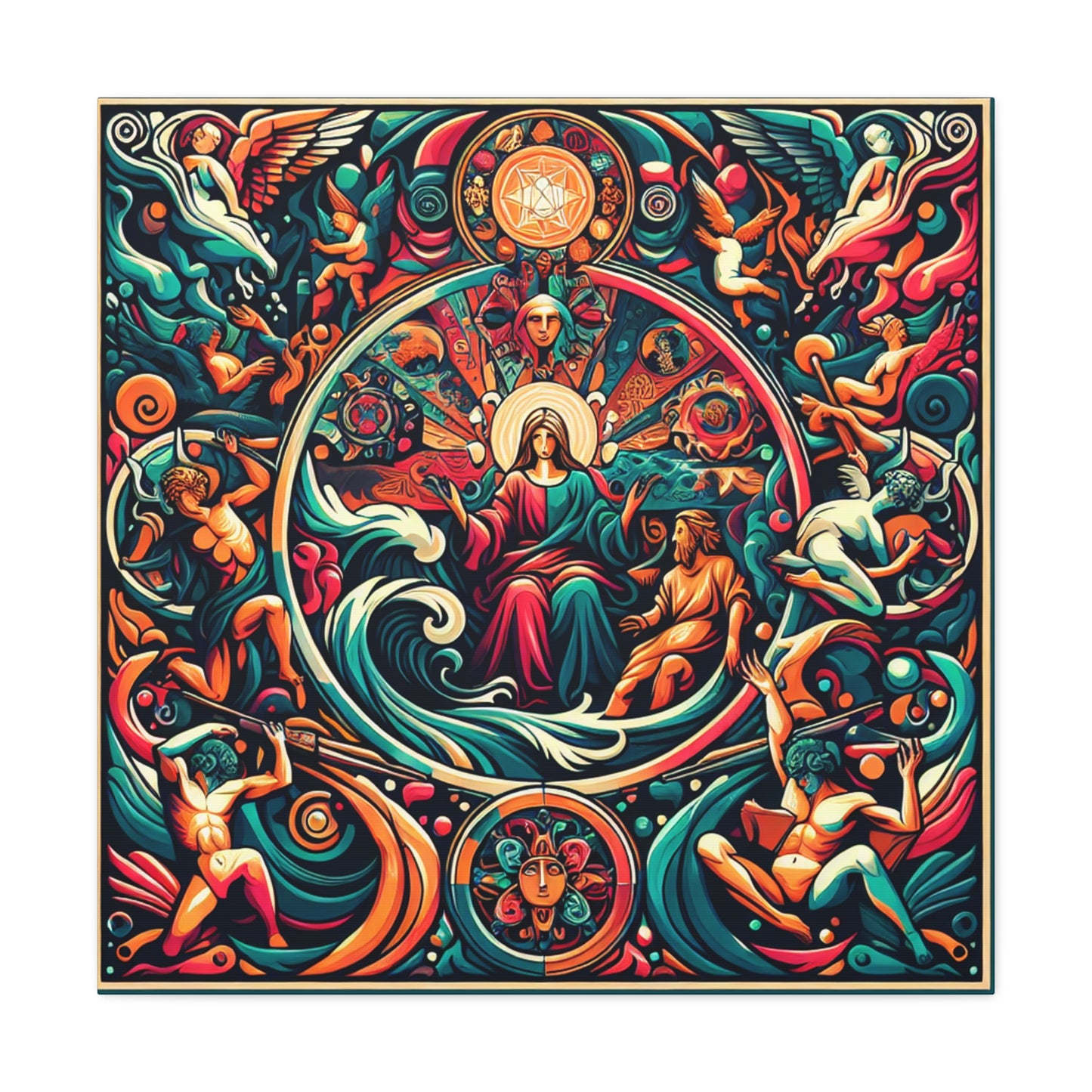 Celestial Chroma - Canvas