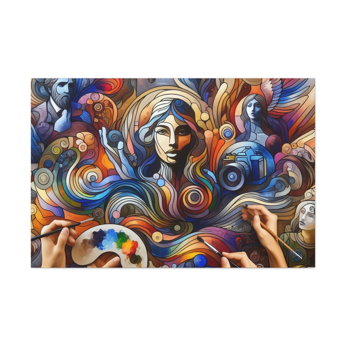 Shield of Art - Canvas