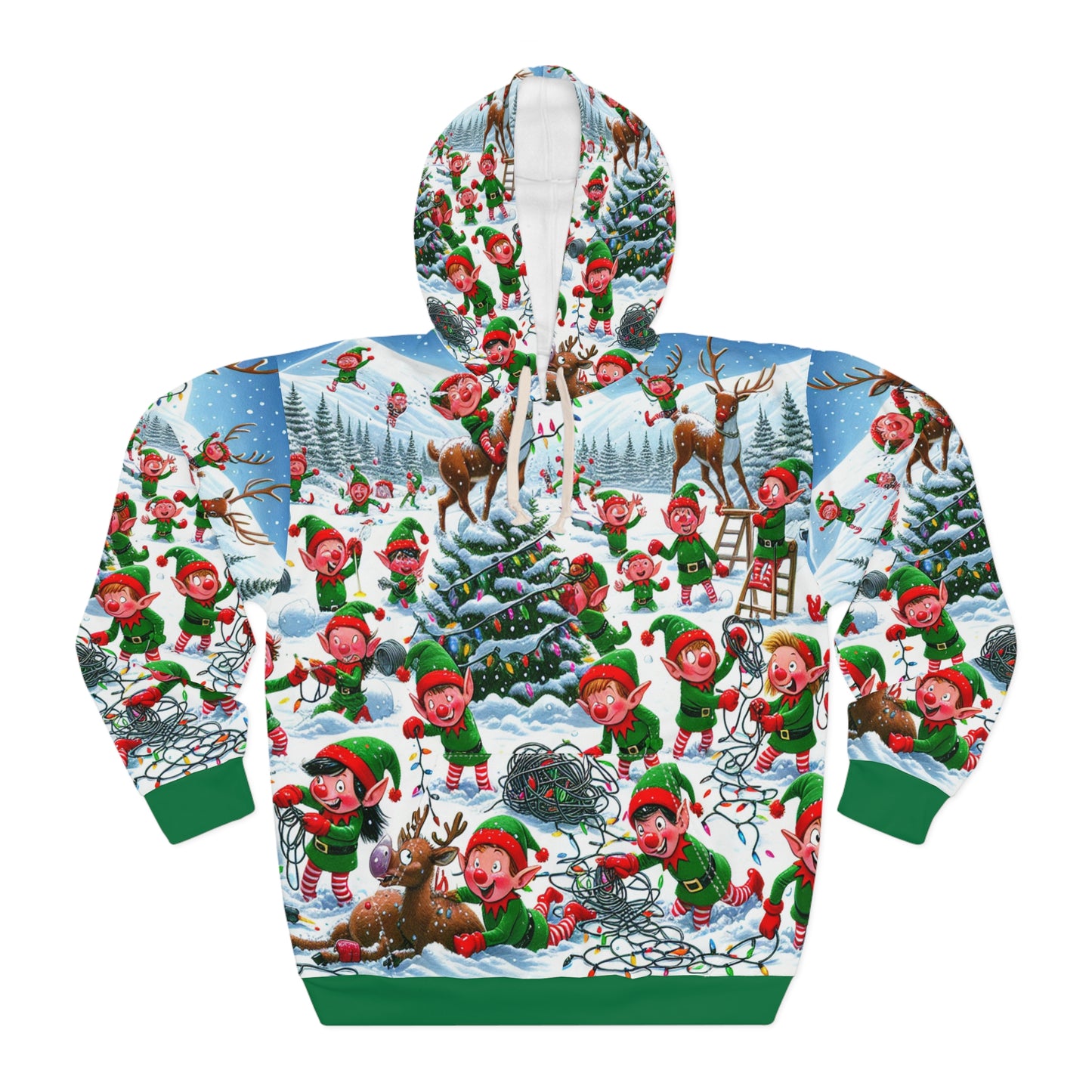 Snowy Yuletide - Hoddie