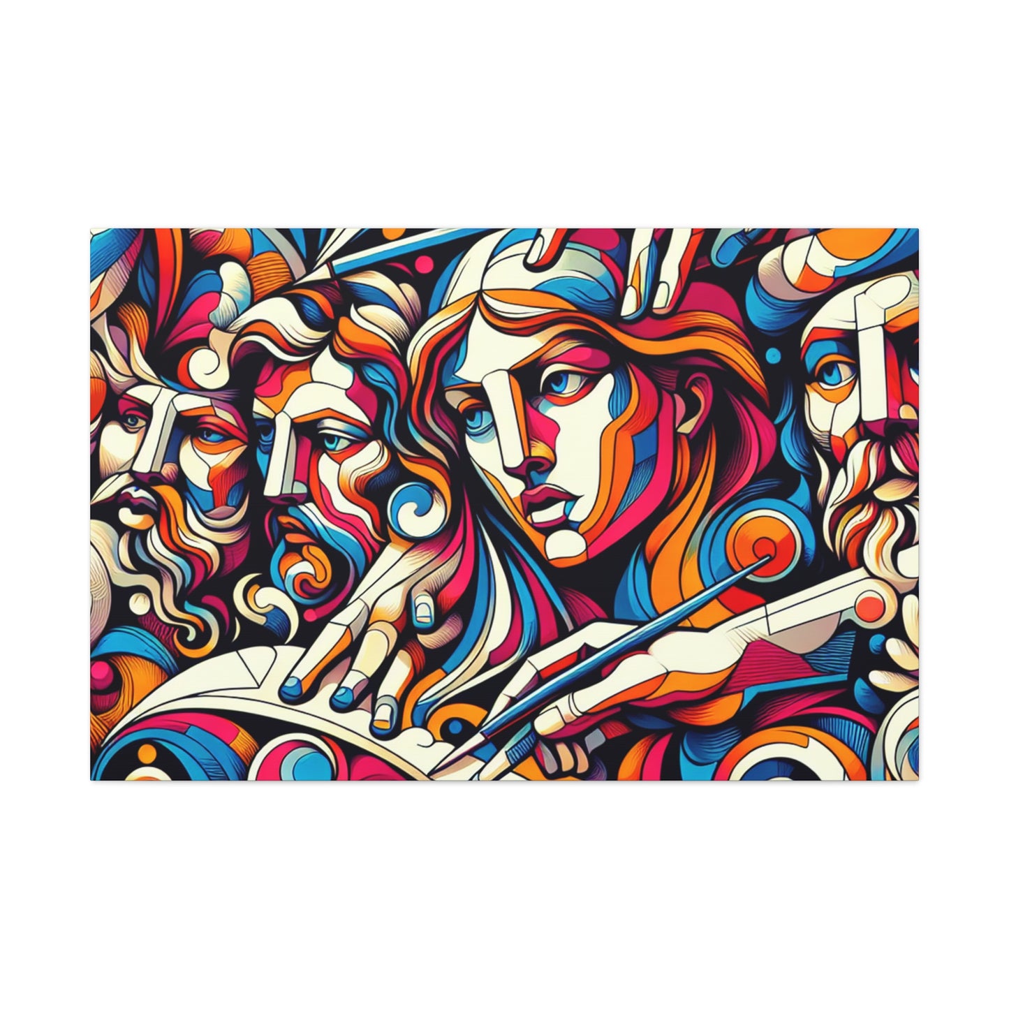 Abstract Protectors - Canvas