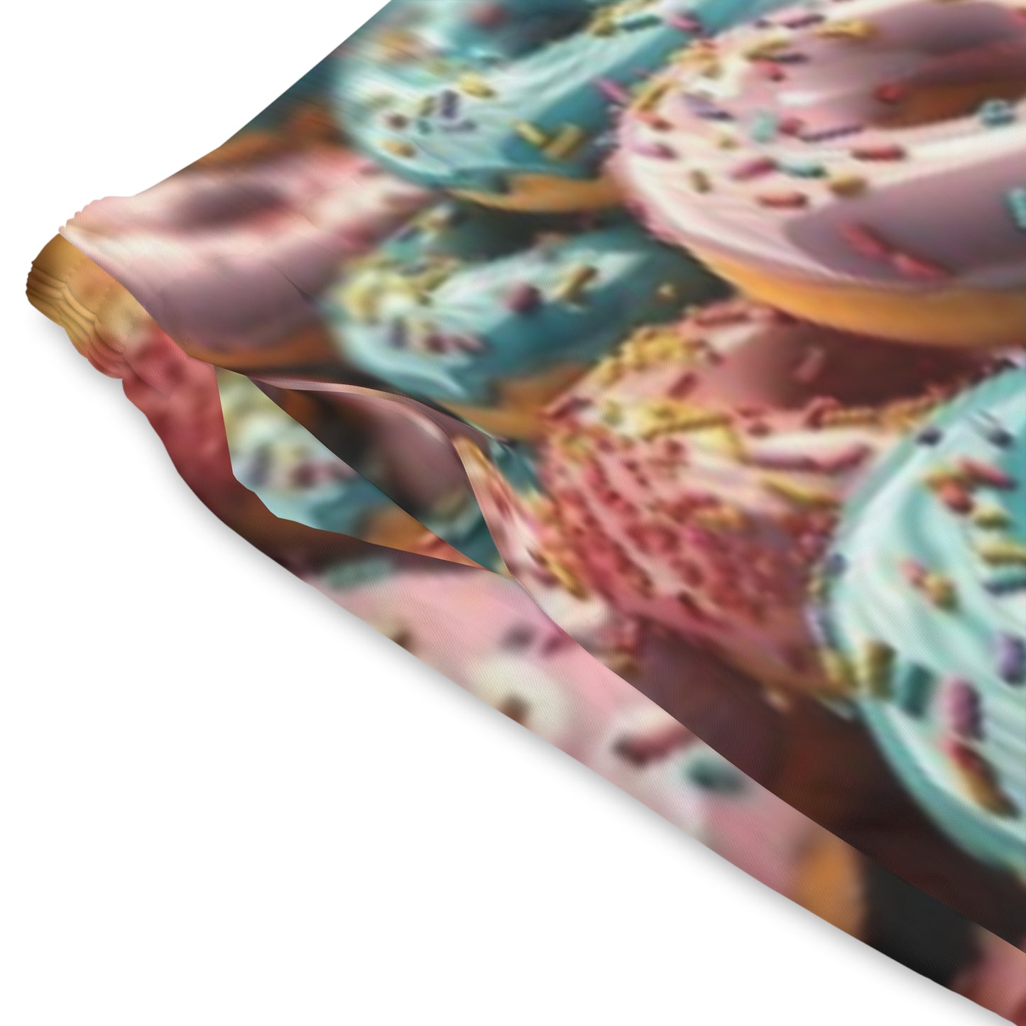 Donut Dreams Men's Beach Shorts, Fun Swim Trunks, Summer Vacation Pants, Gift for Food Lovers, Festival Attire, Casual Beachwear