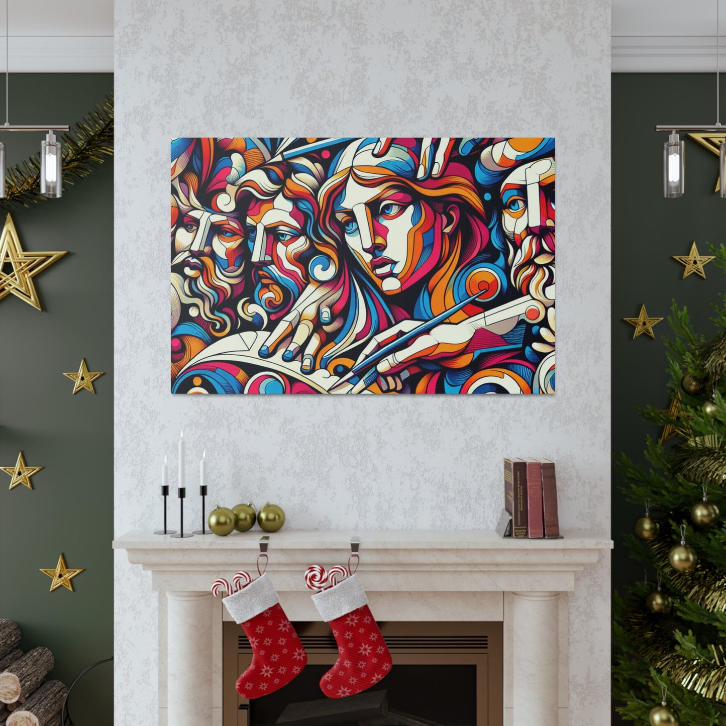 Abstract Protectors - Canvas