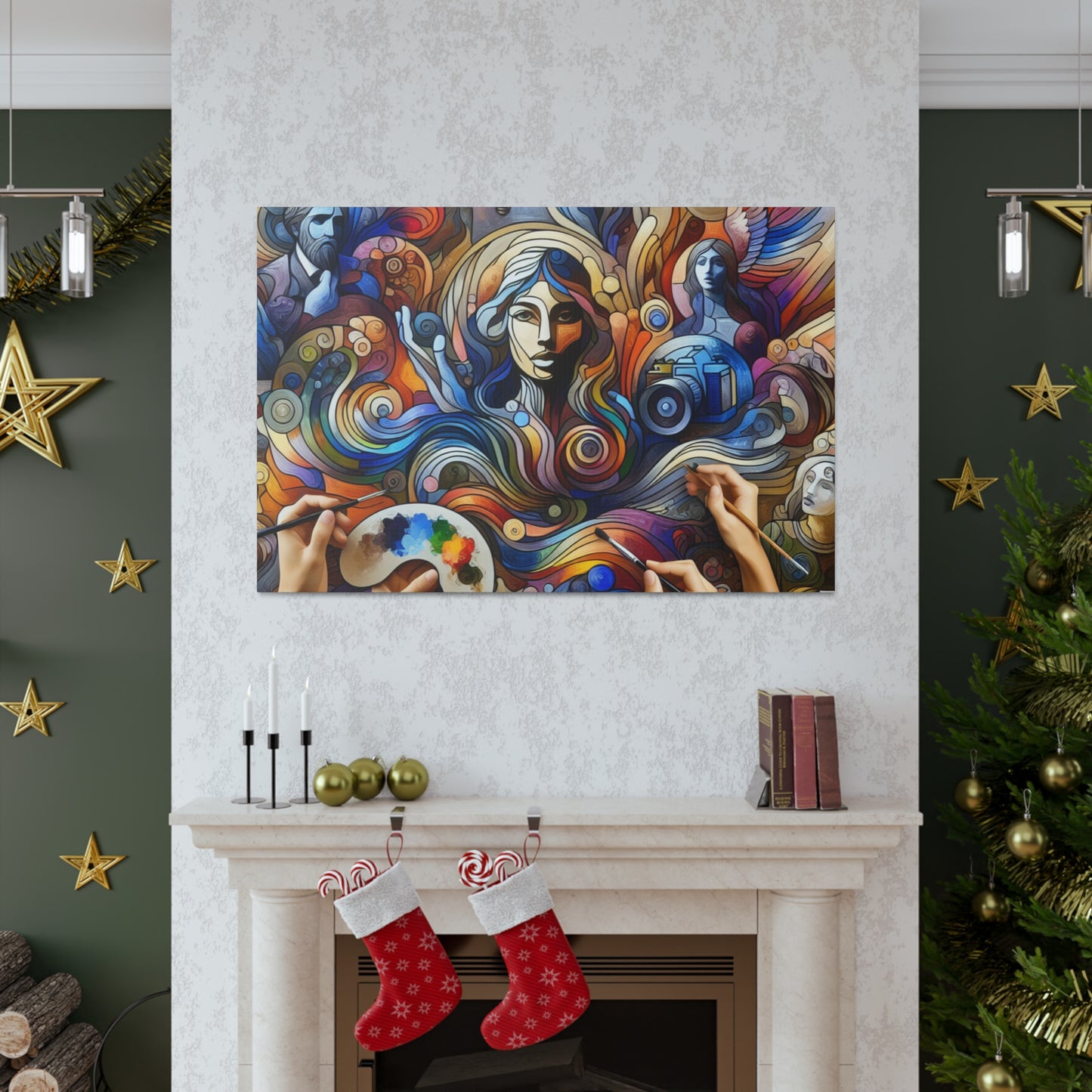 Shield of Art - Canvas