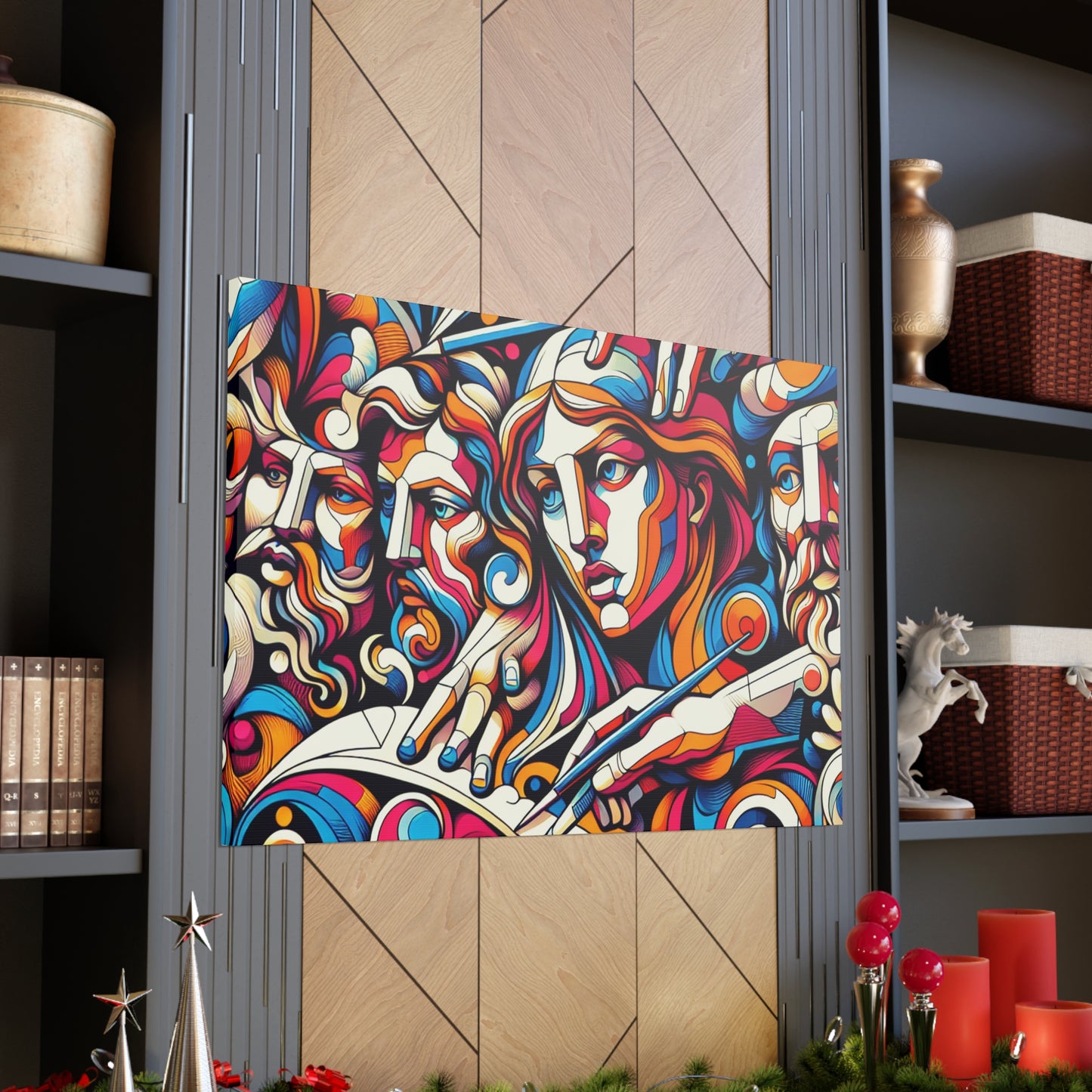 Abstract Protectors - Canvas