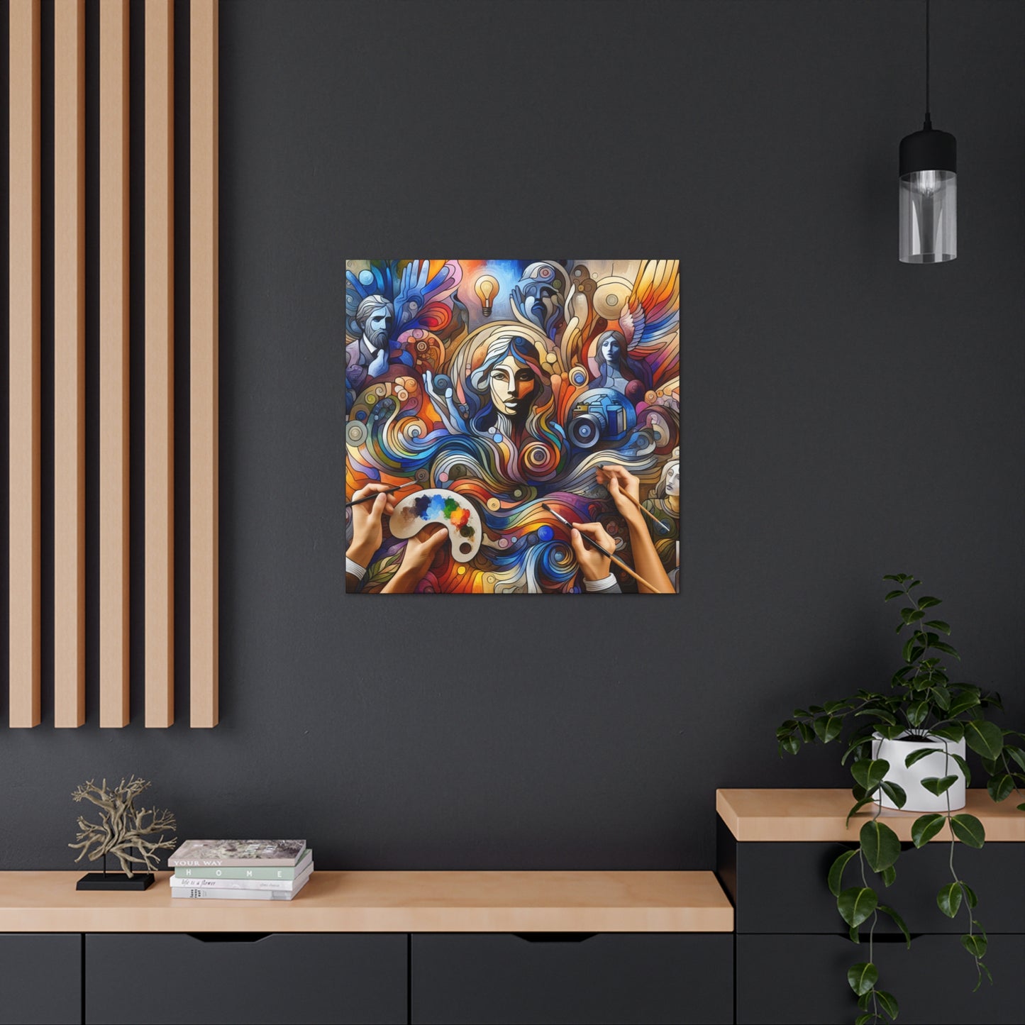 Shield of Art - Canvas