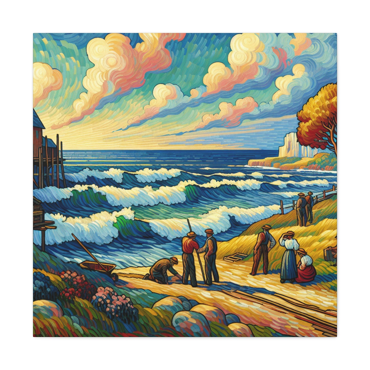Shalom Defenders - Canvas