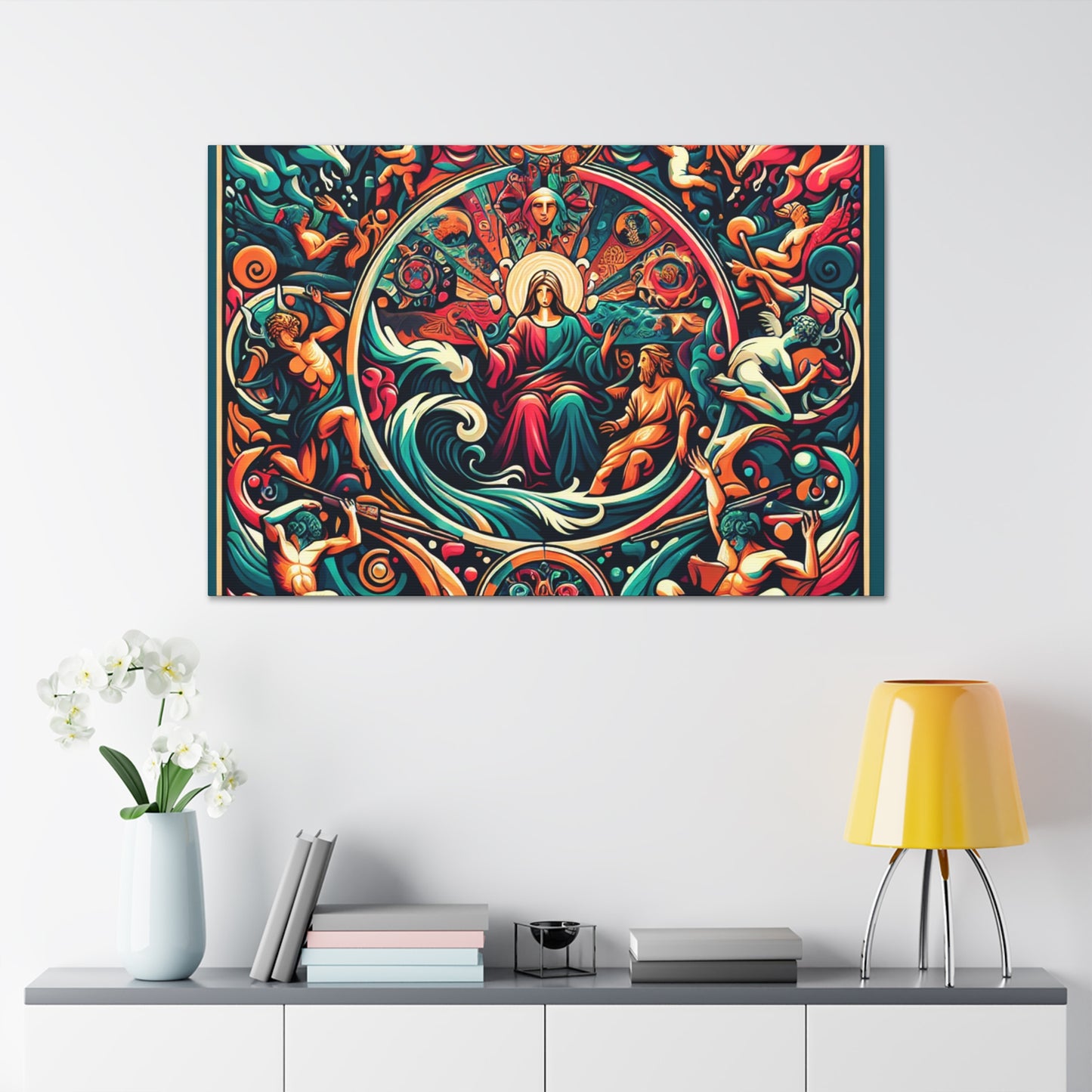 Celestial Chroma - Canvas