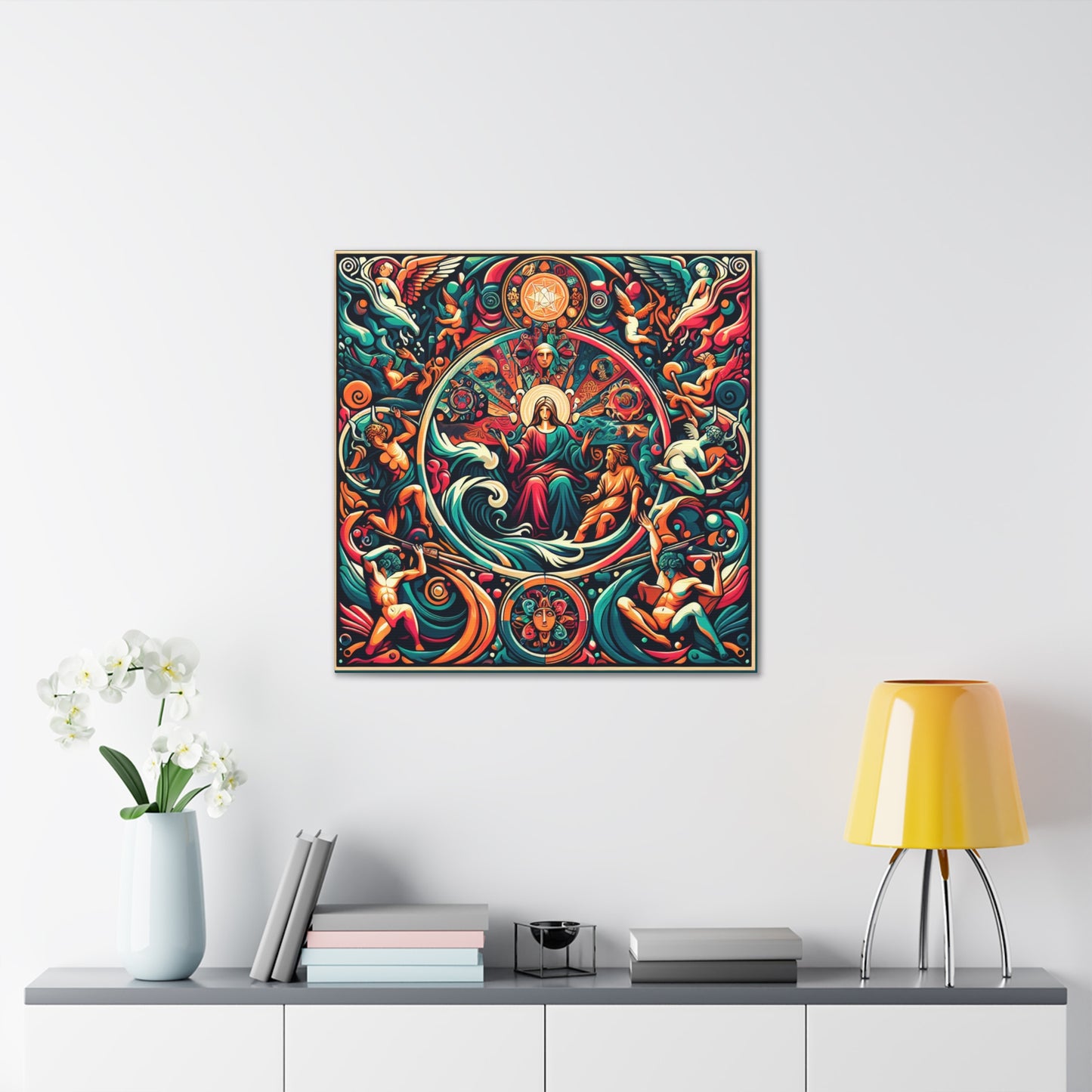 Celestial Chroma - Canvas