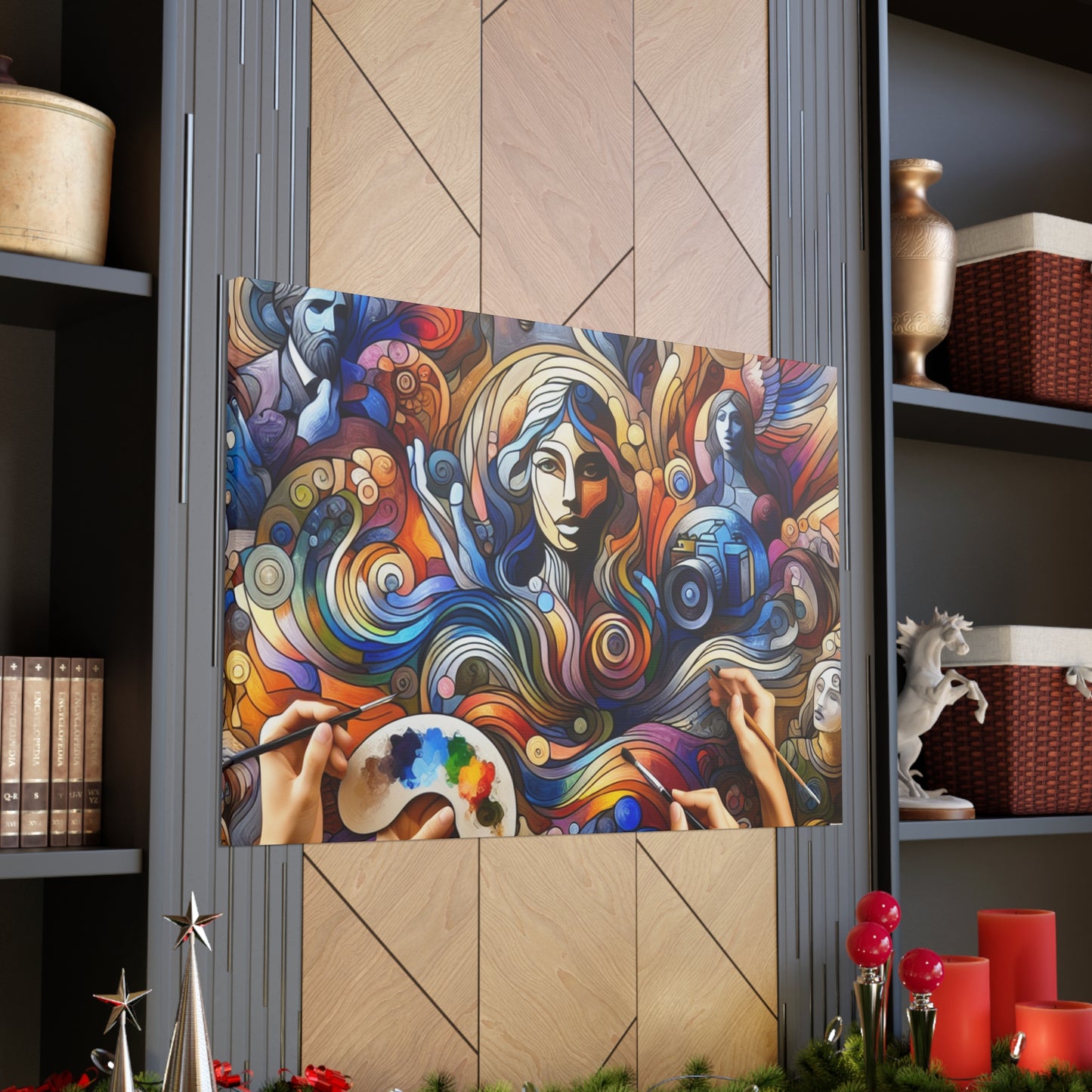 Shield of Art - Canvas