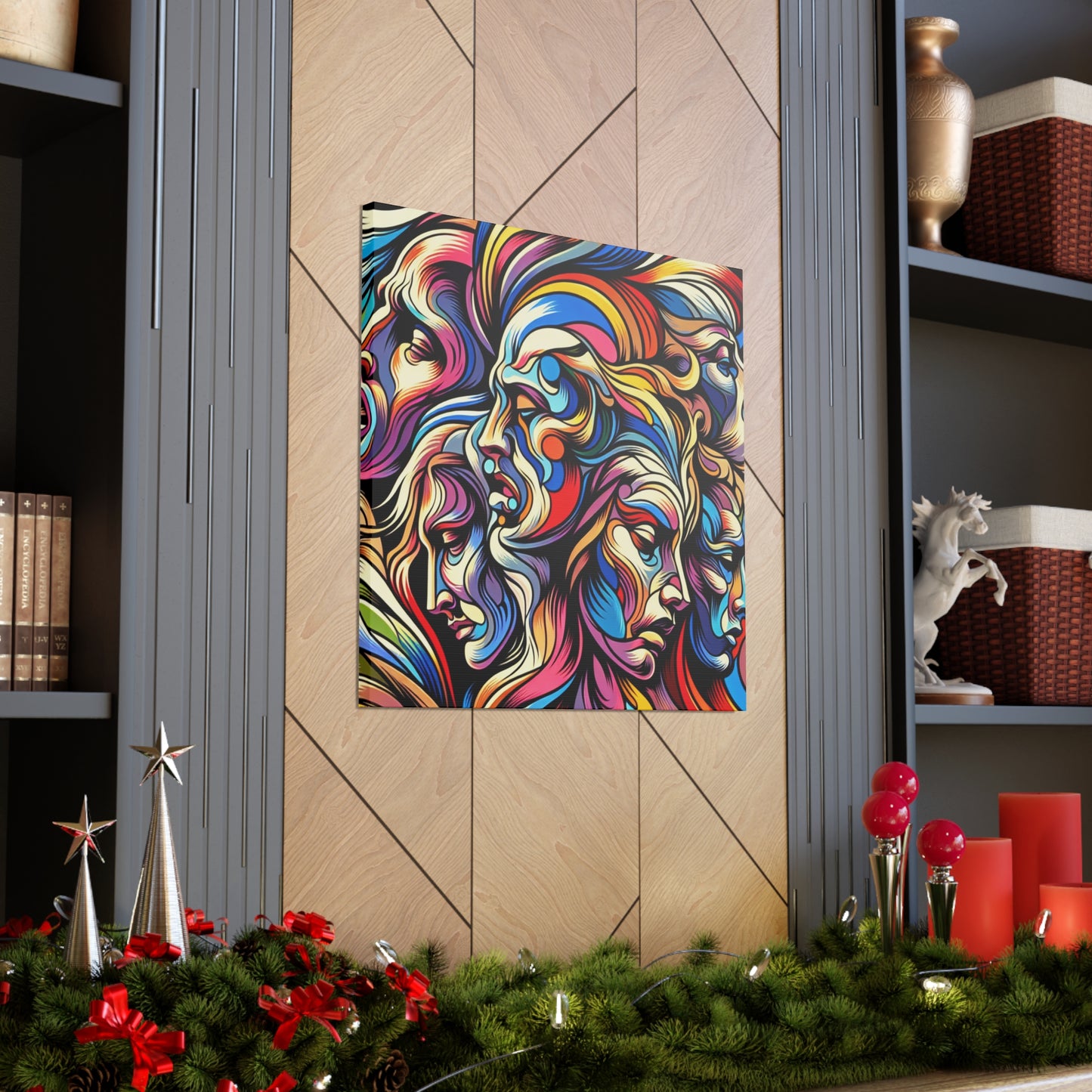 Silent Faces - Canvas