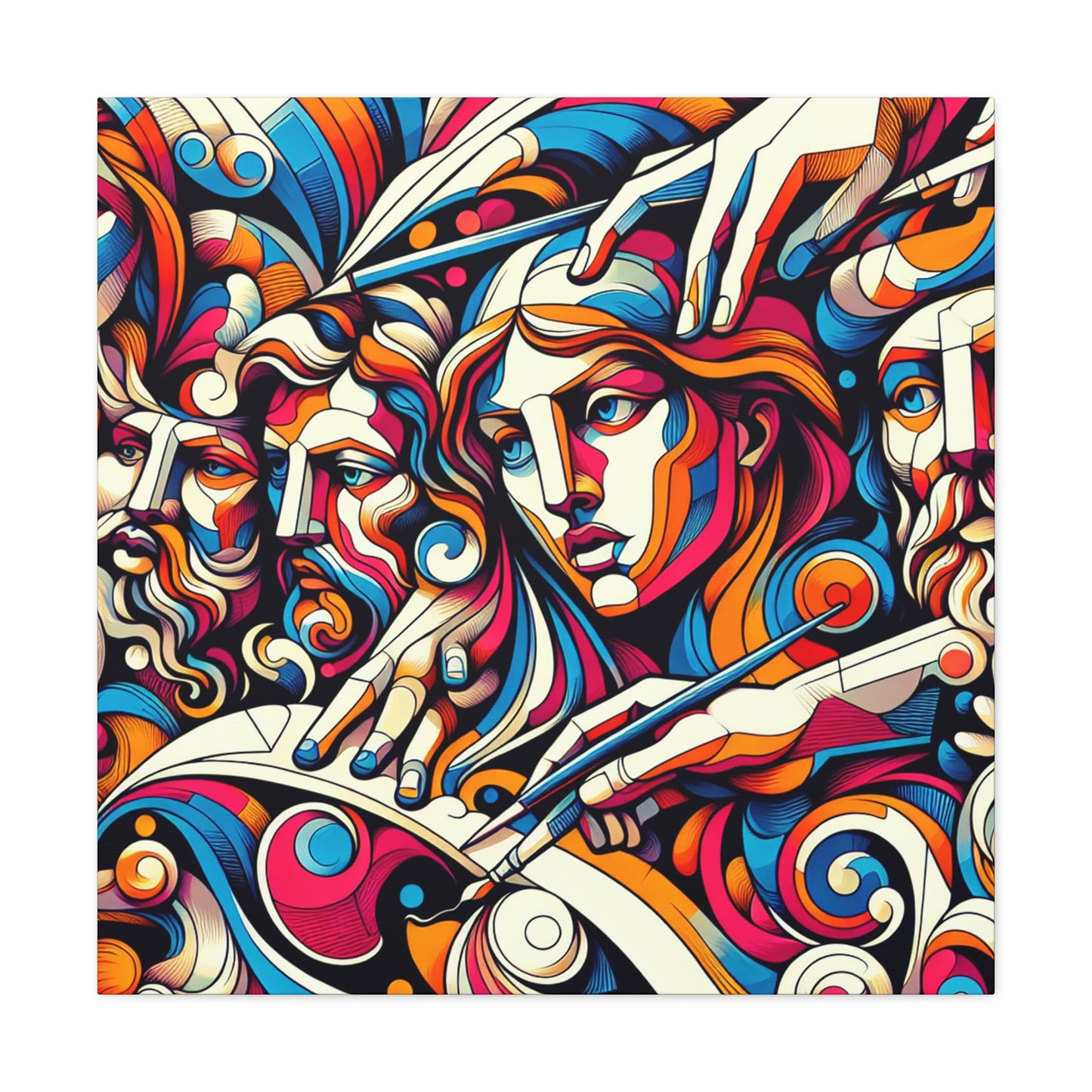 Abstract Protectors - Canvas