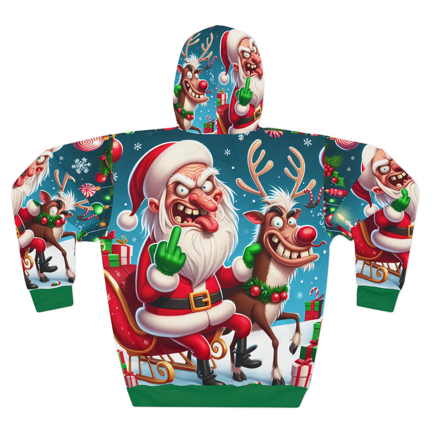 Ugly Santa. - Hoddie