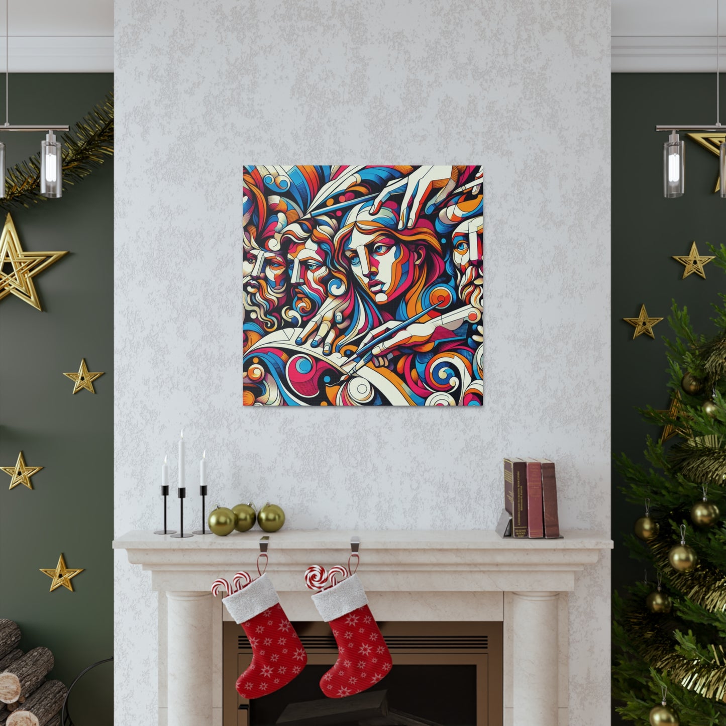 Abstract Protectors - Canvas