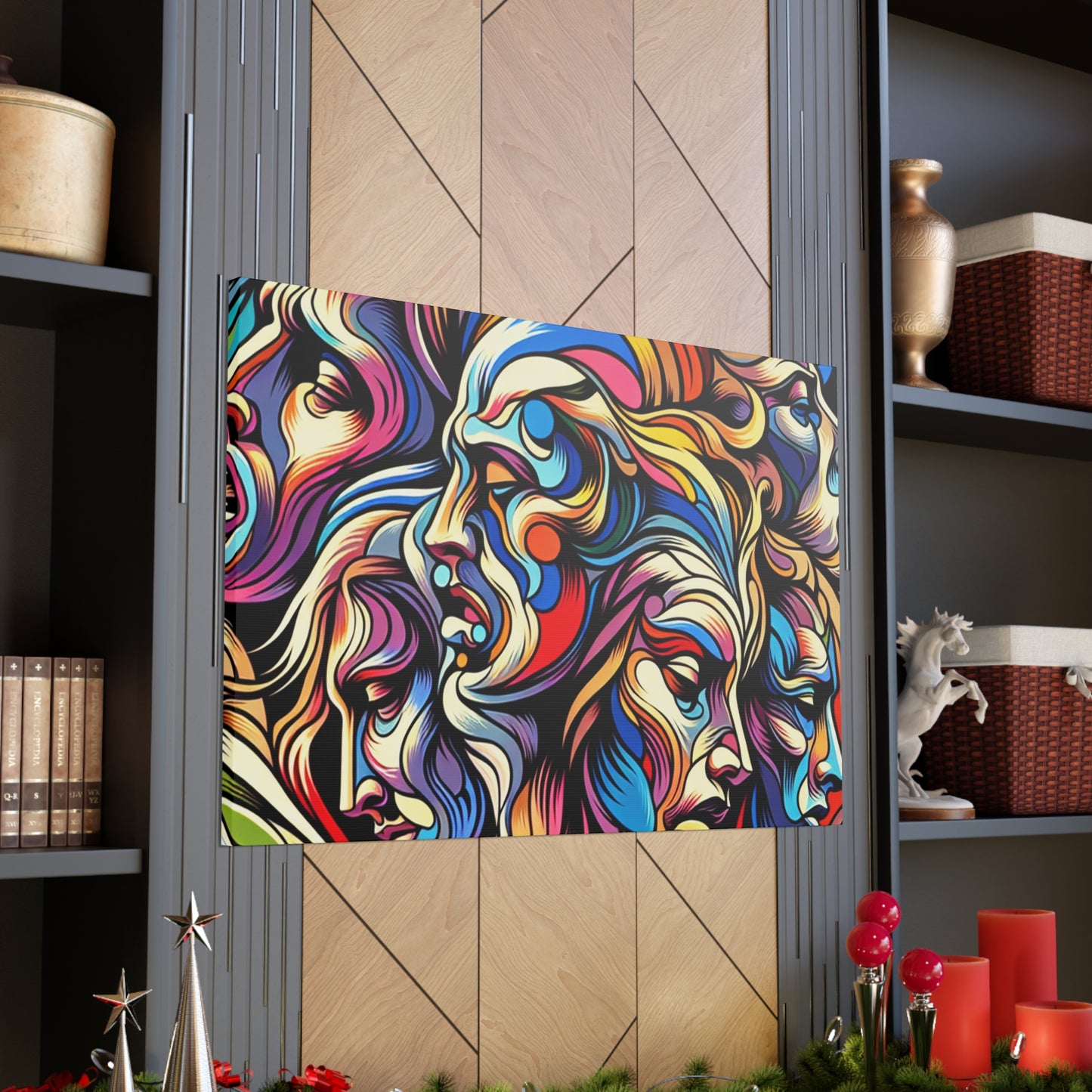 Silent Faces - Canvas