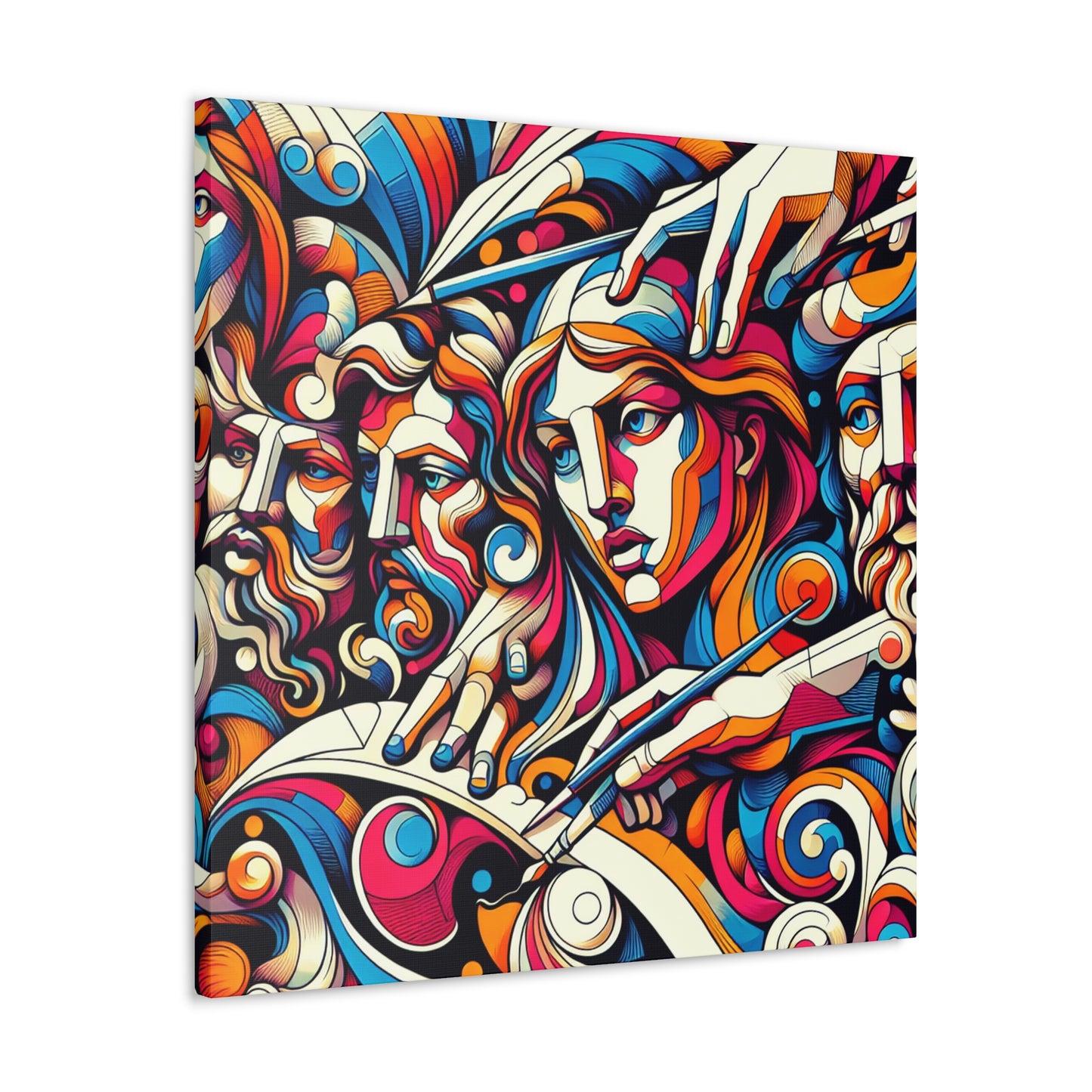 Abstract Protectors - Canvas