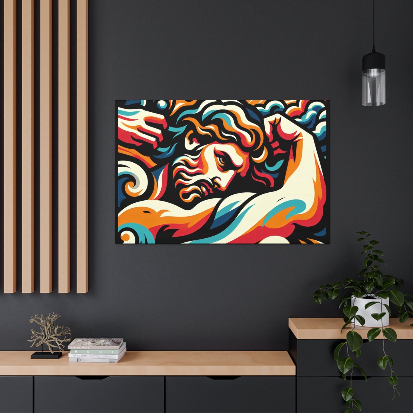 Gegranneigor the Colorful. - Canvas