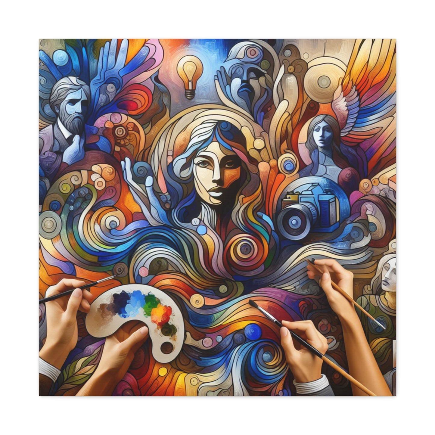 Shield of Art - Canvas