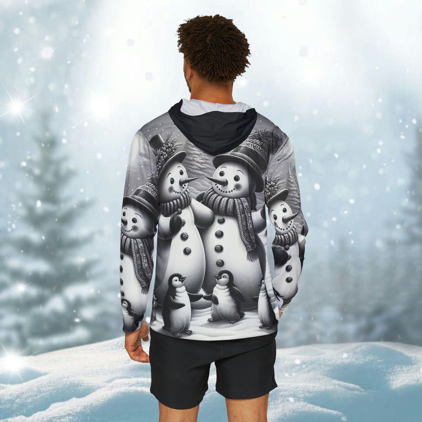 Snowscape Joy. - Sports Hoddie