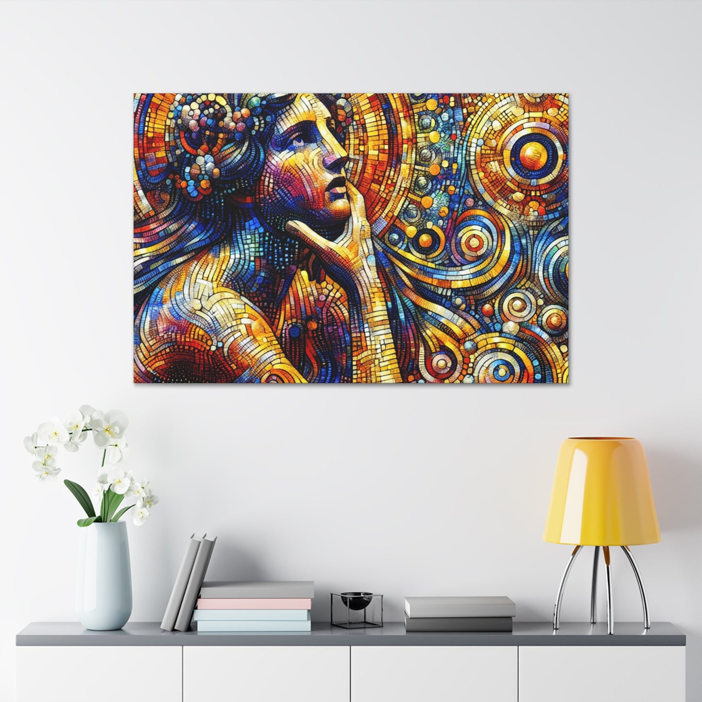 Selenious Lavenderbrush - Canvas