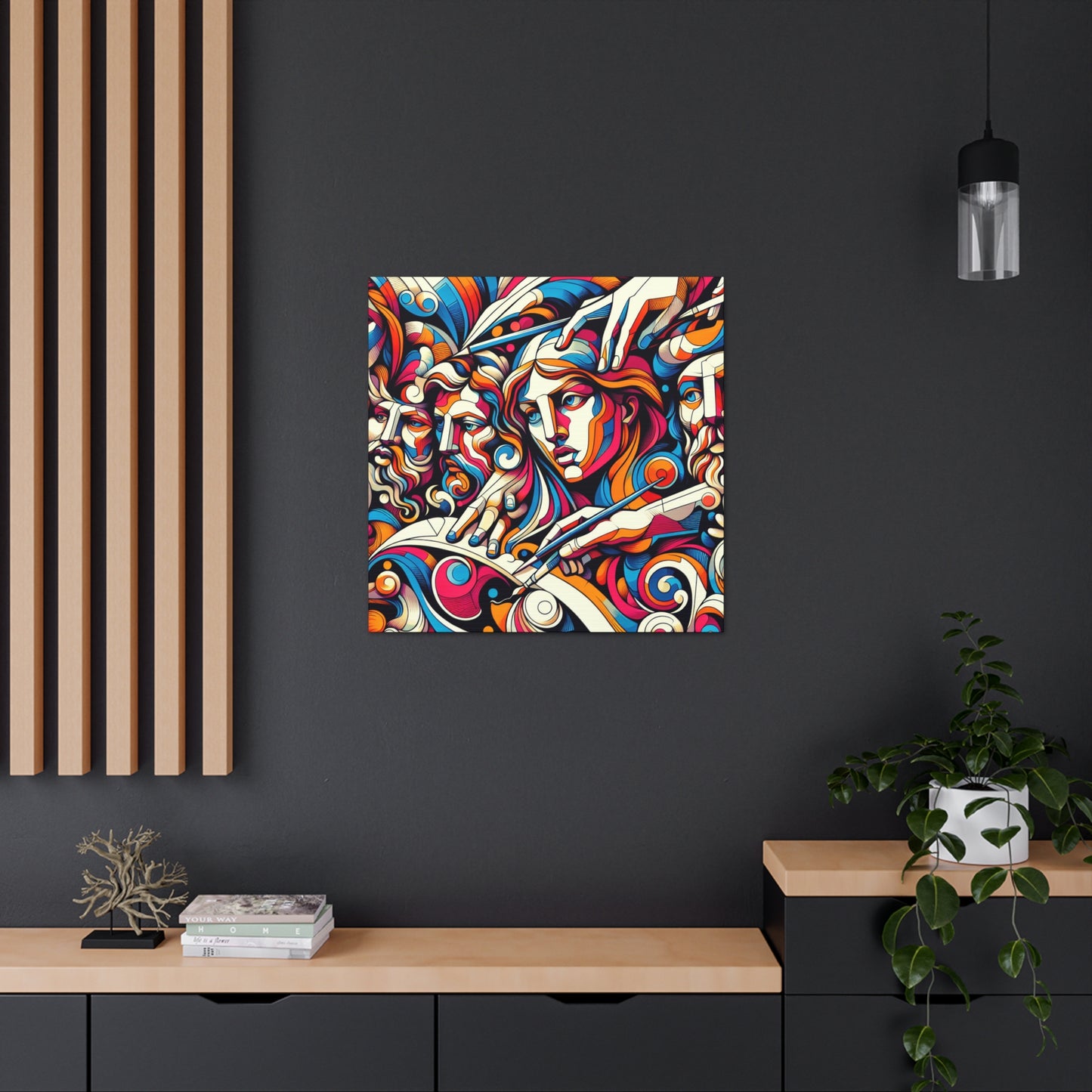 Abstract Protectors - Canvas