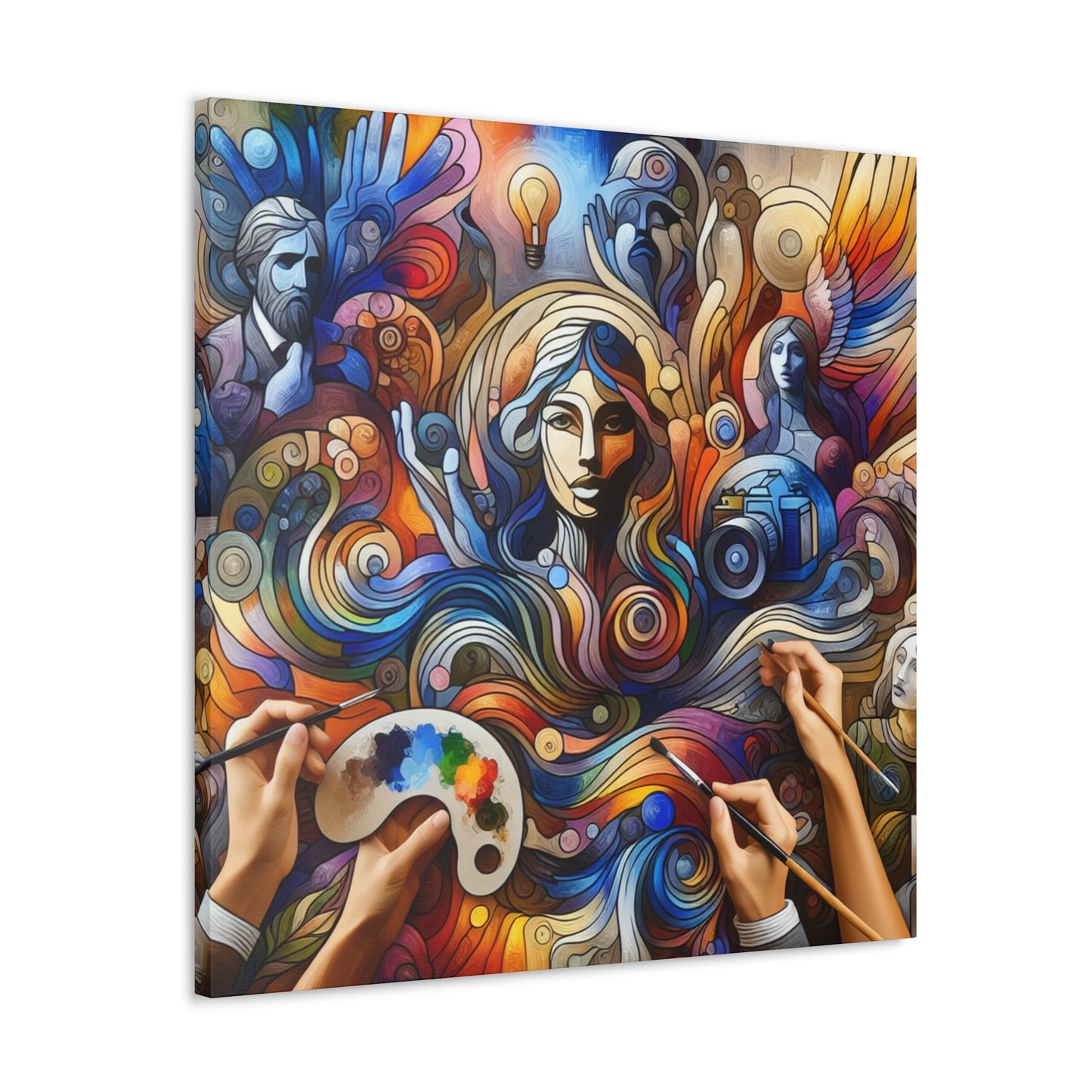 Shield of Art - Canvas