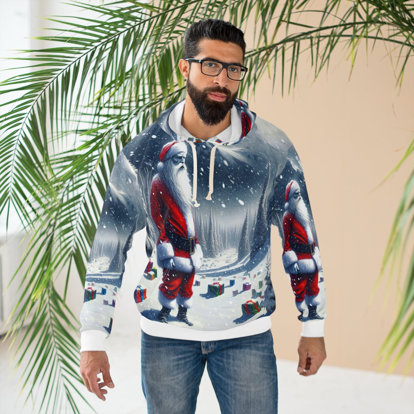 Jolly Santa. - Hoddie