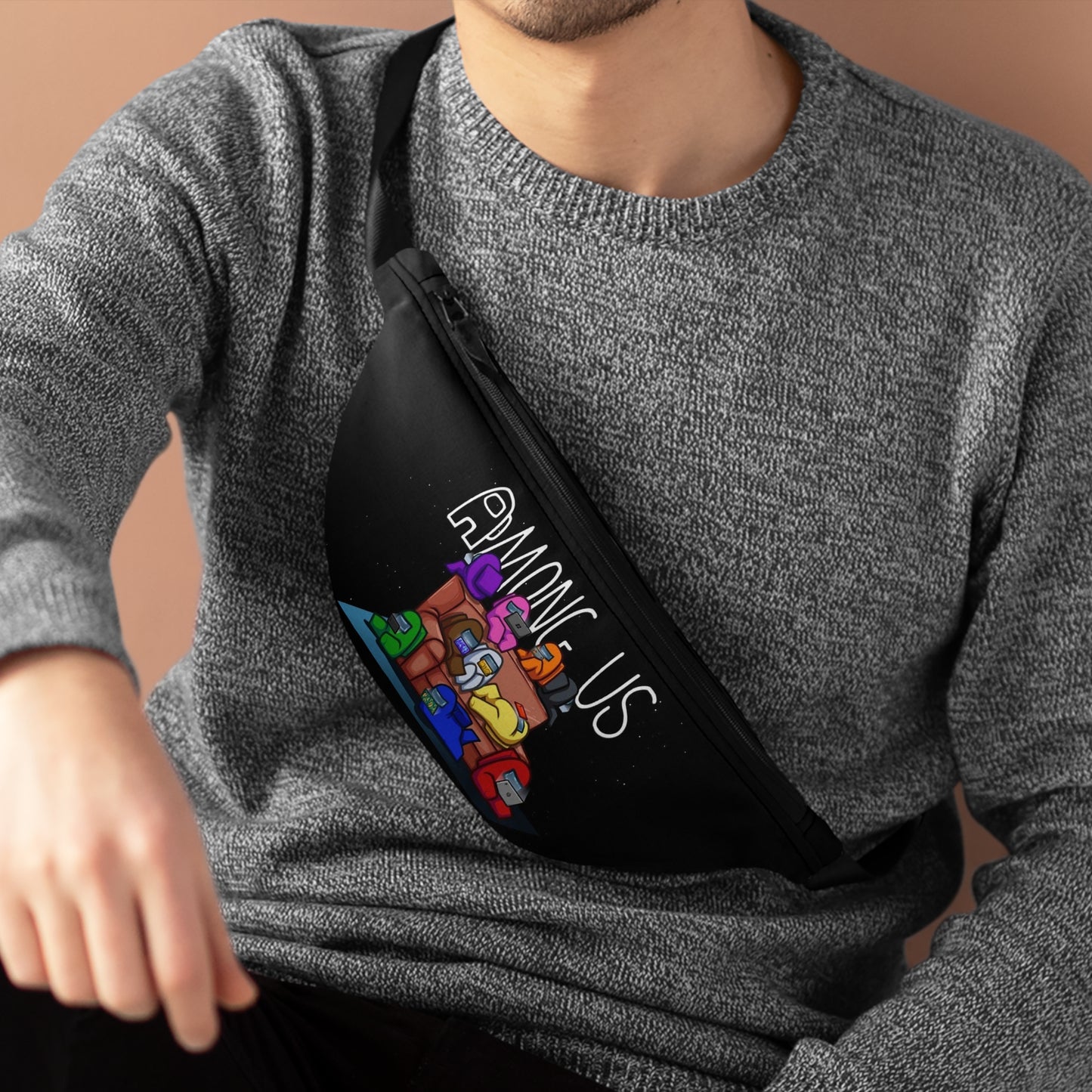Among Us Fanny Pack - Fun Belt Bag for Gamers | Casual Daypack, Ideal for Festivals, Travel, or Daily Use