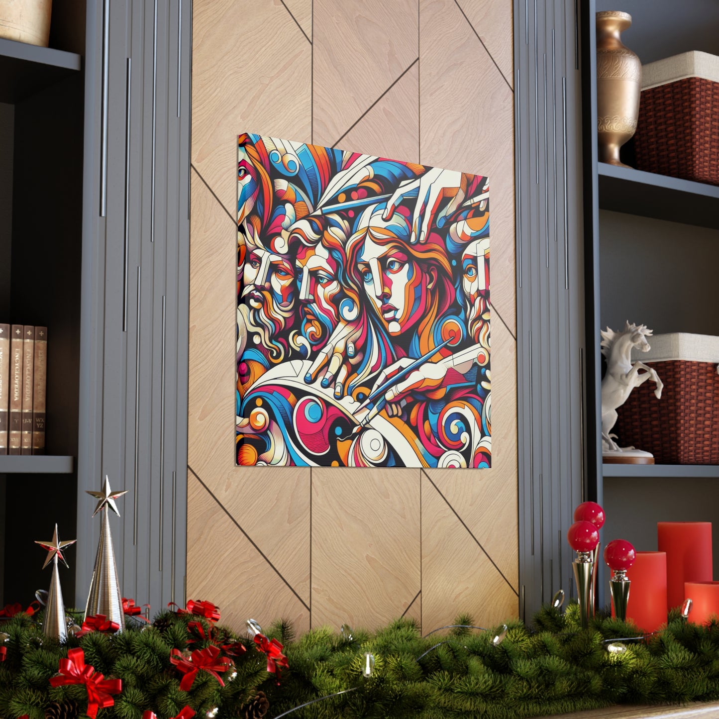 Abstract Protectors - Canvas
