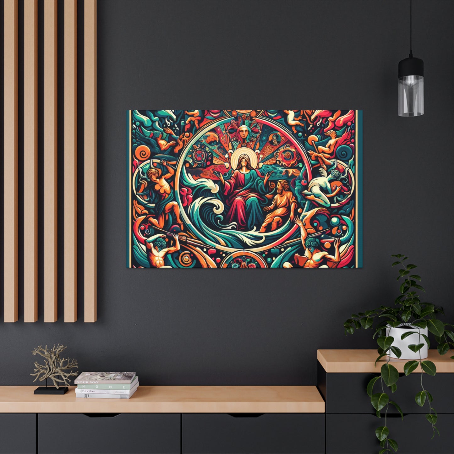 Celestial Chroma - Canvas