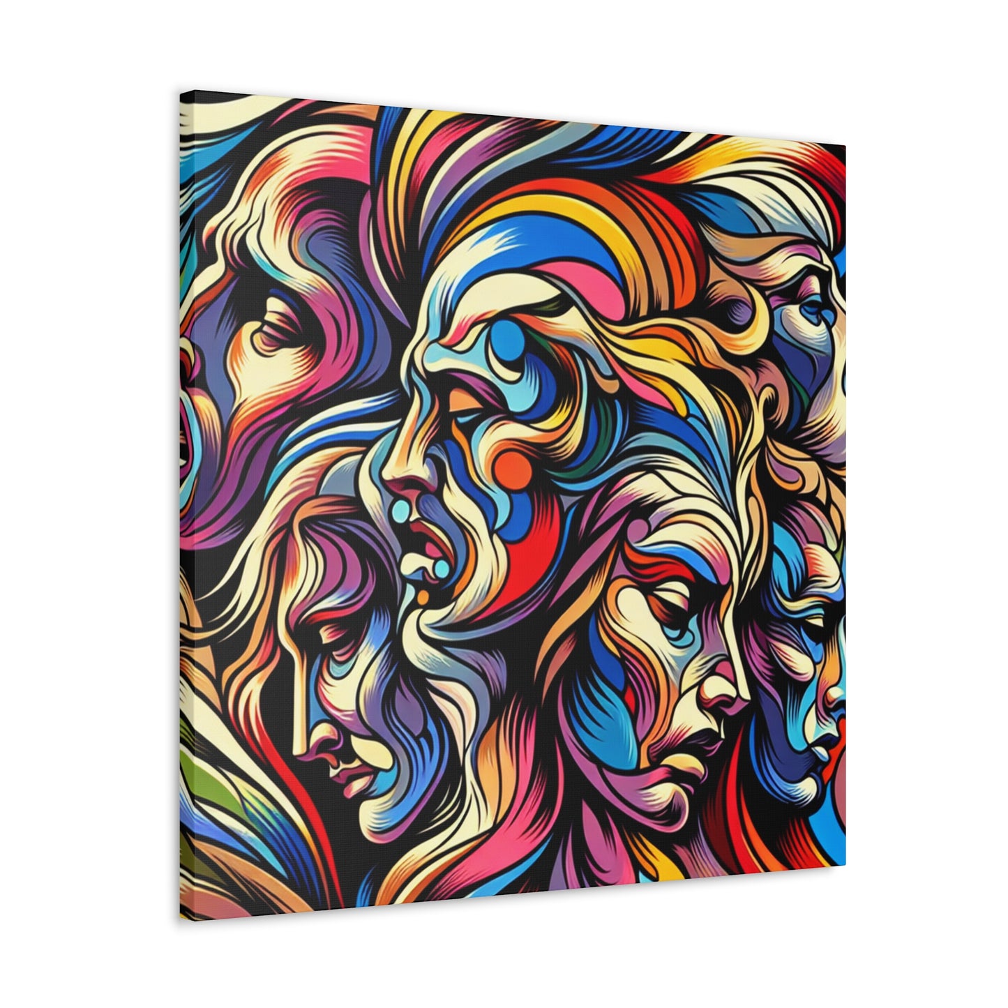Silent Faces - Canvas