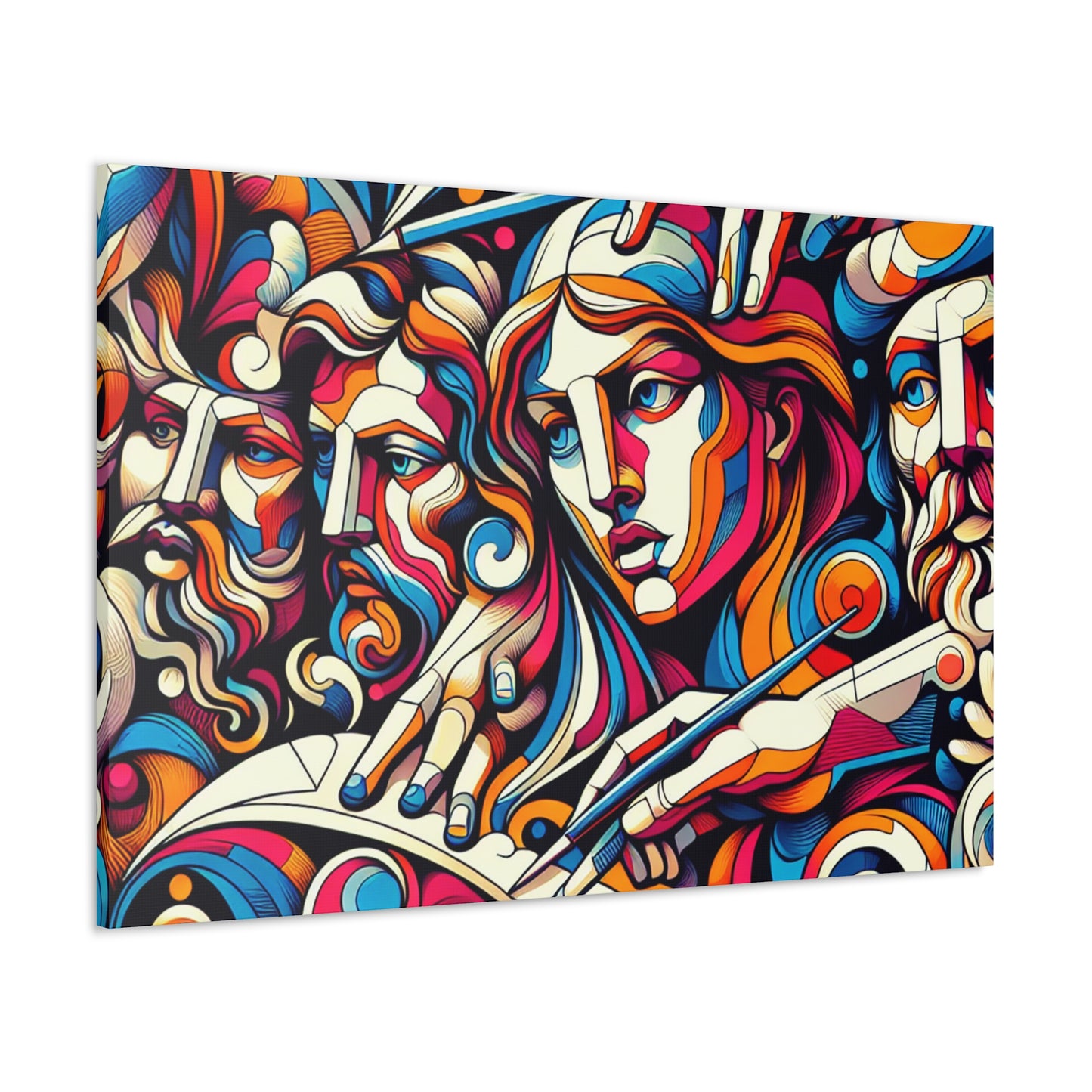 Abstract Protectors - Canvas