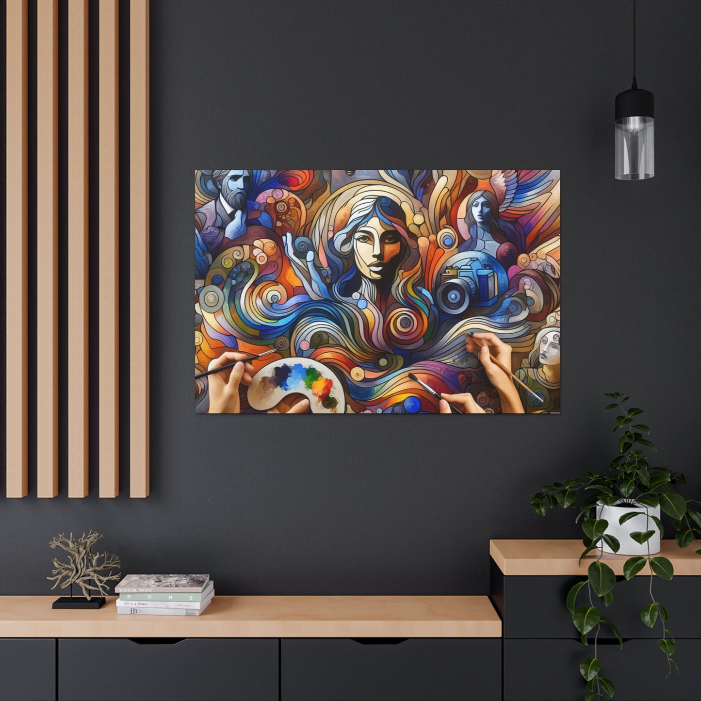 Shield of Art - Canvas