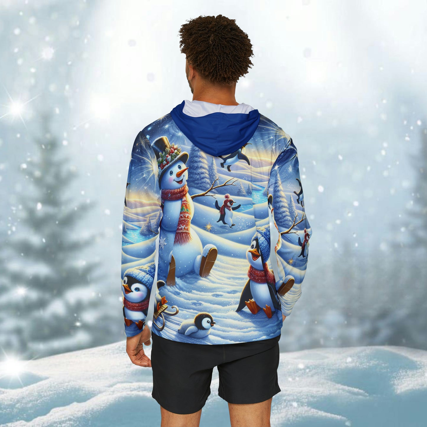 Winter Mural -  Sports Hoddie