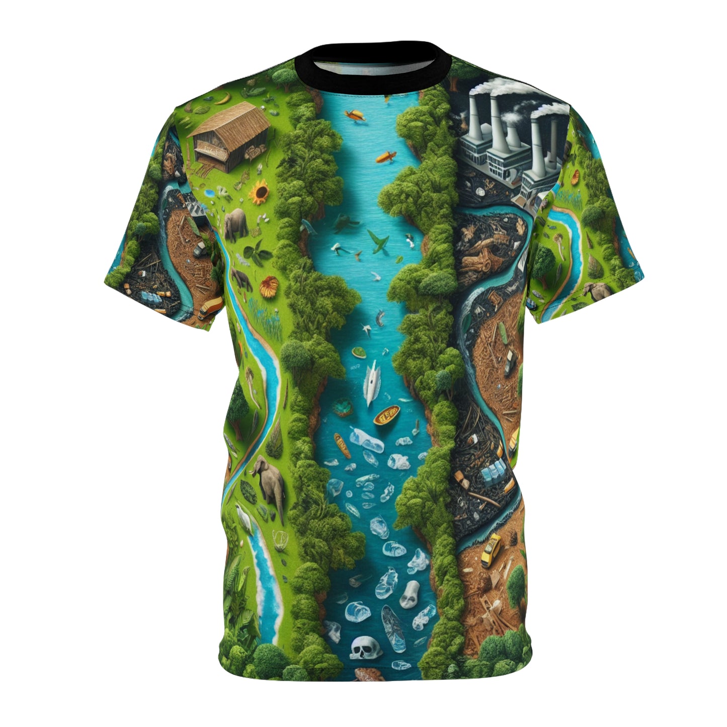 Pollution Warrior. - Tee