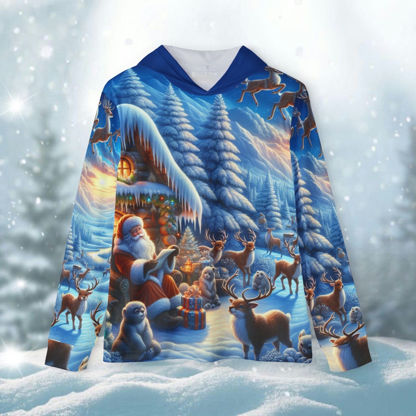 Snowtide Painting. -  Sports Hoddie