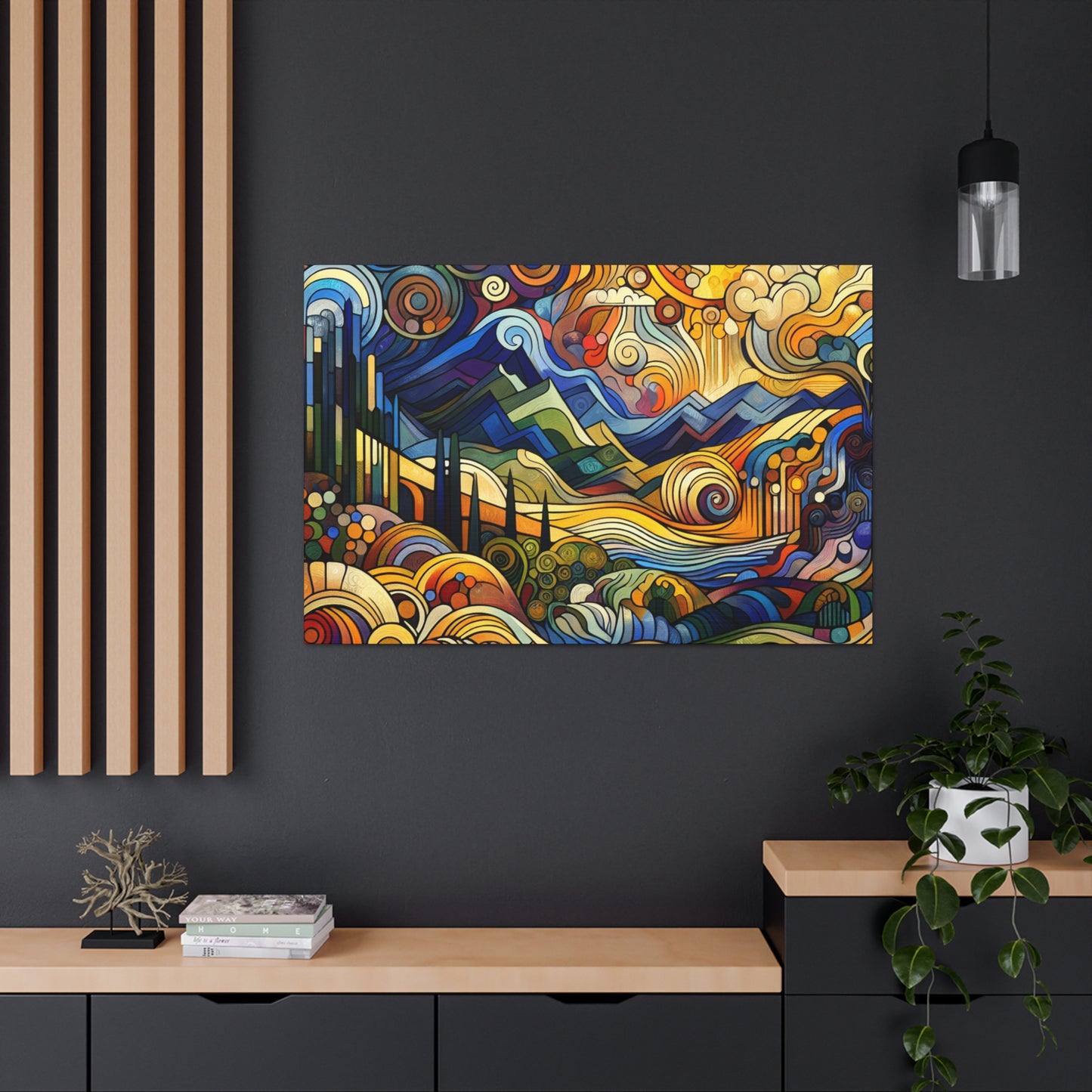 Gwendalynne the Splattered. - Canvas